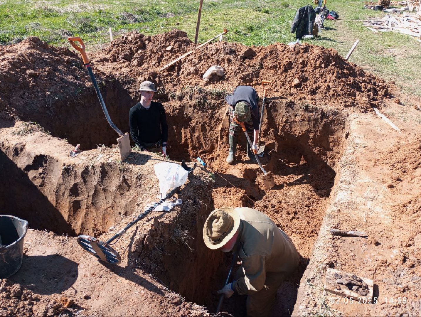 вахта памяти, вахта памяти раскопки, впк илья муромец, поисковый отряд русь, школа попова, 80 лет победе,