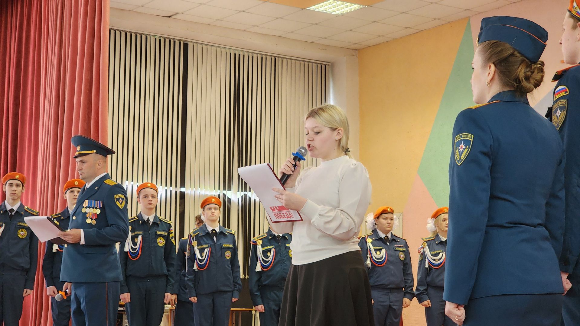 протвино, кадетский класс, образование, вручение удостоверений,