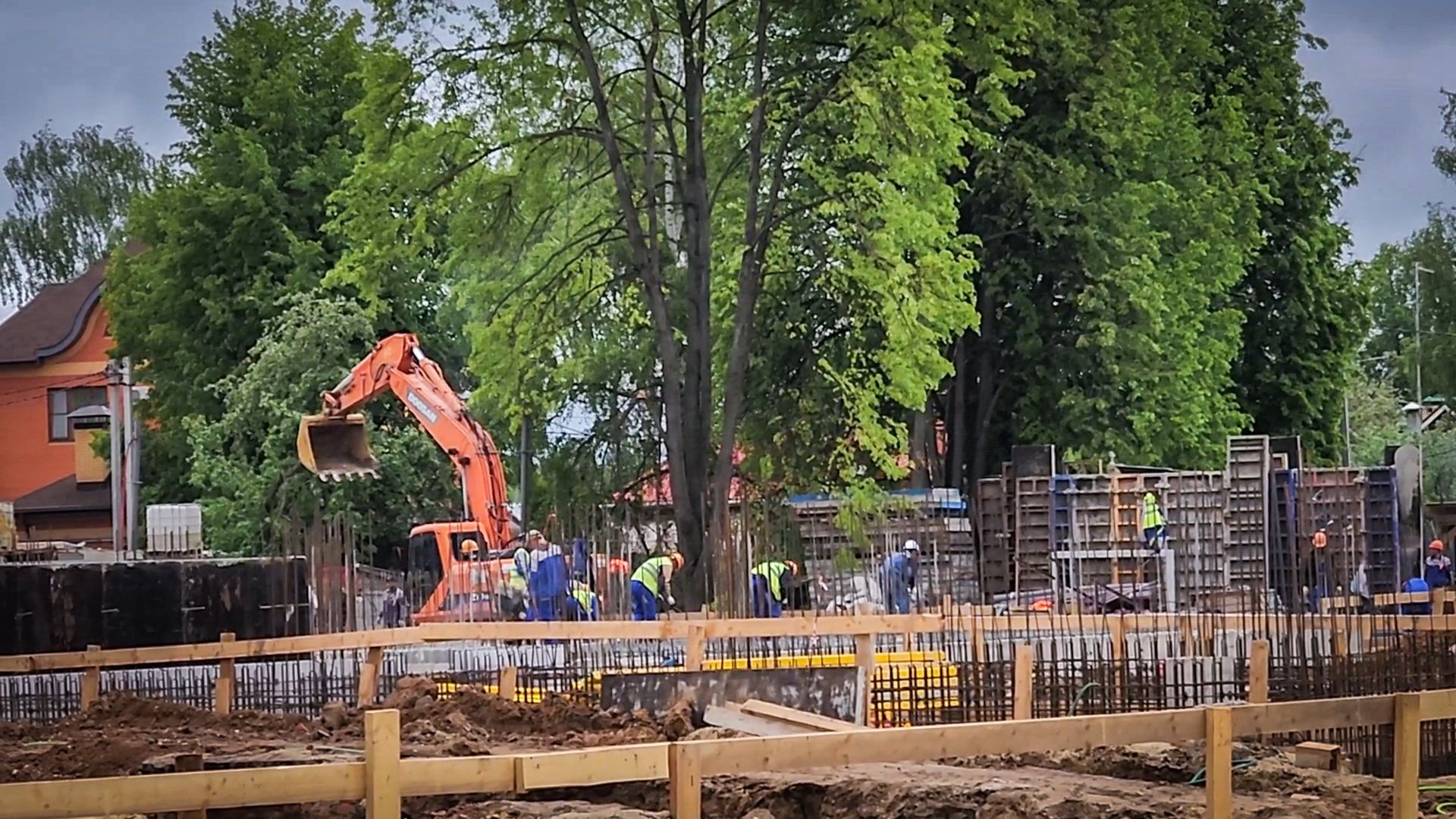 бронницы, пристройка к лицею, строительство нового корпуса лицея,