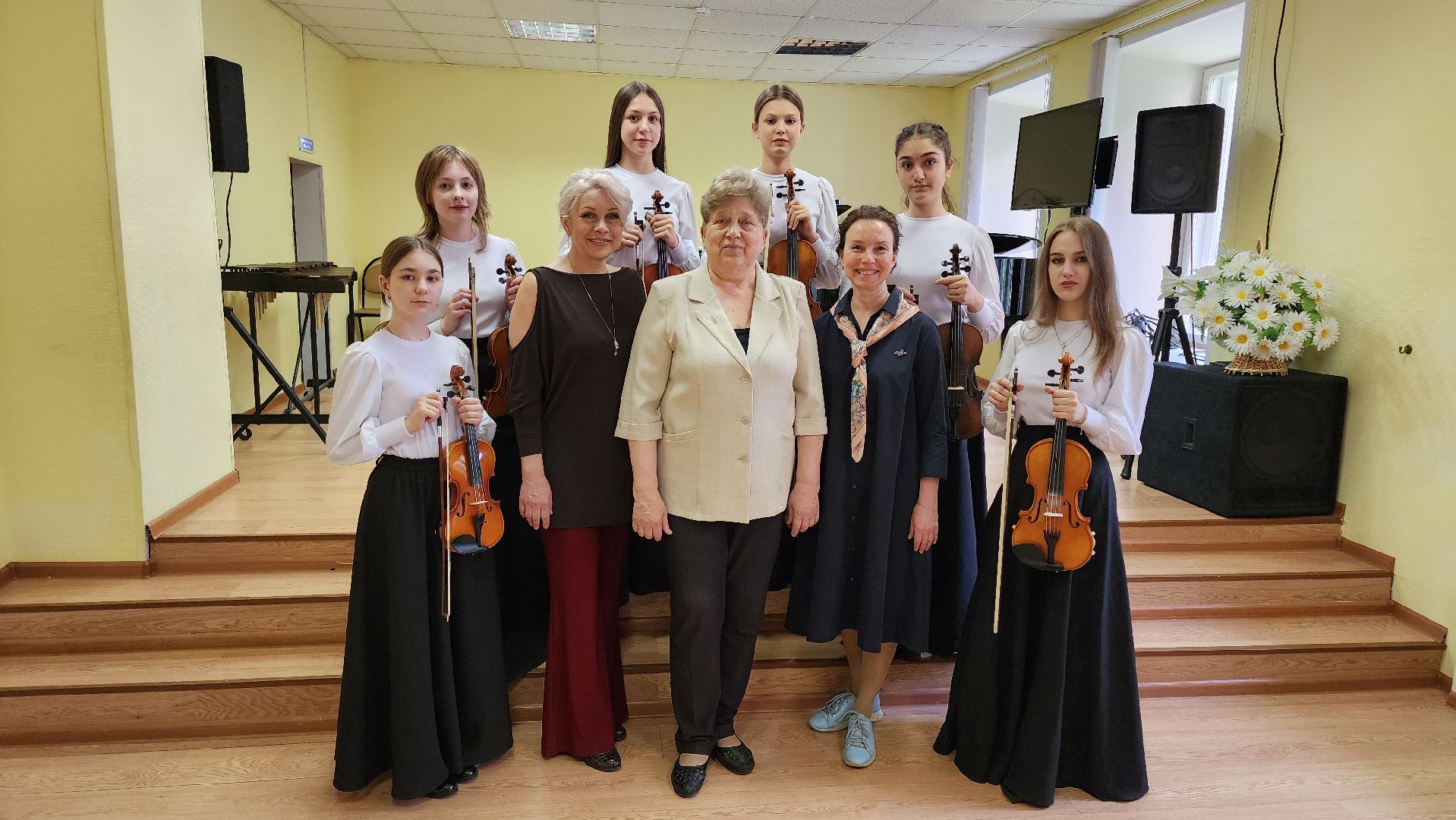 кашира, дши, скрипка, конкурс,  80 лет победы, одаренные дети,