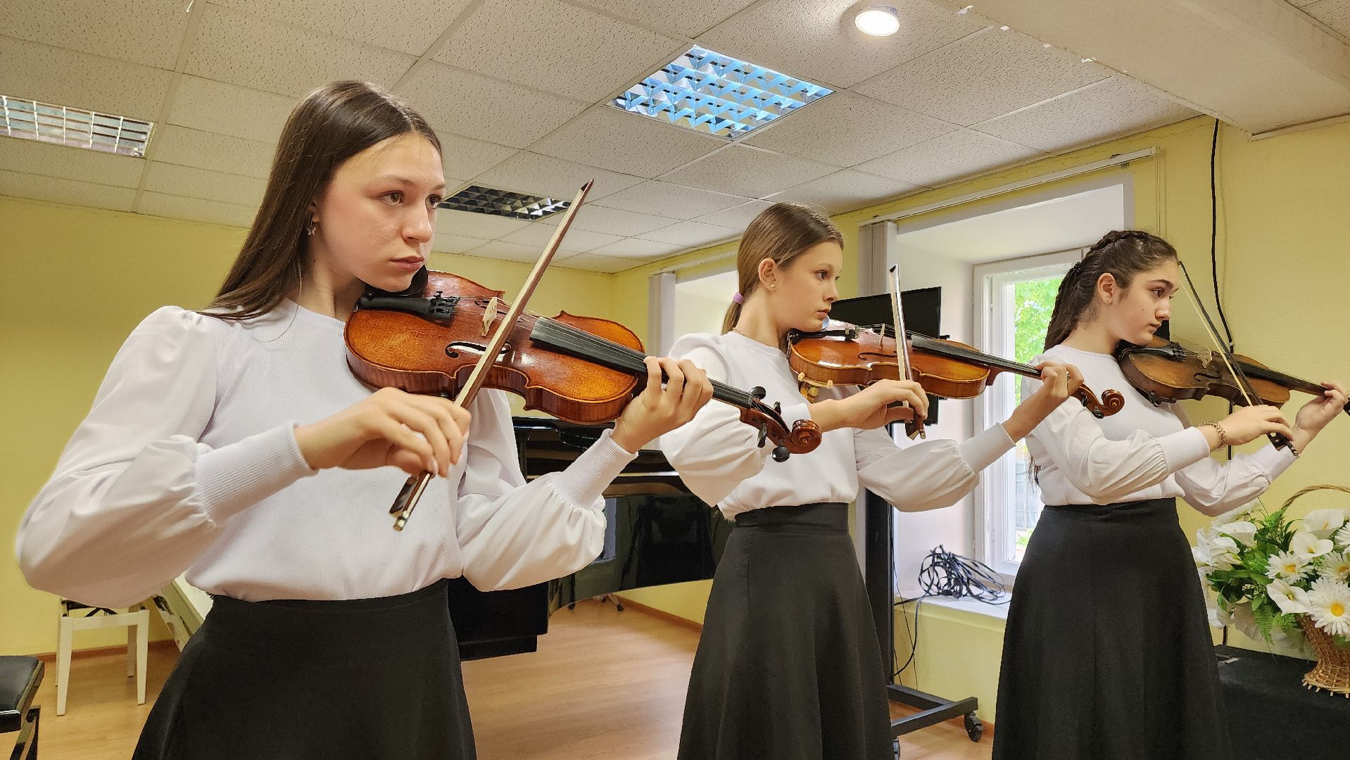 кашира, дши, скрипка, конкурс,  80 лет победы, одаренные дети,