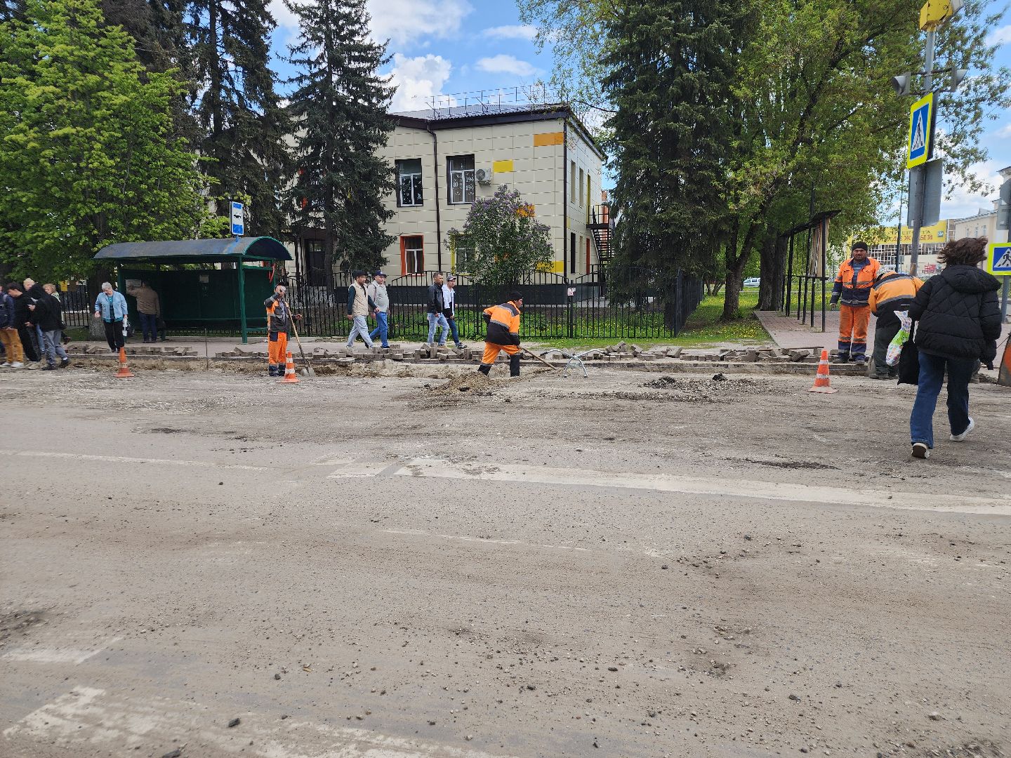 ремонт дорог, орехово-зуевский округ, ликино-дулево,