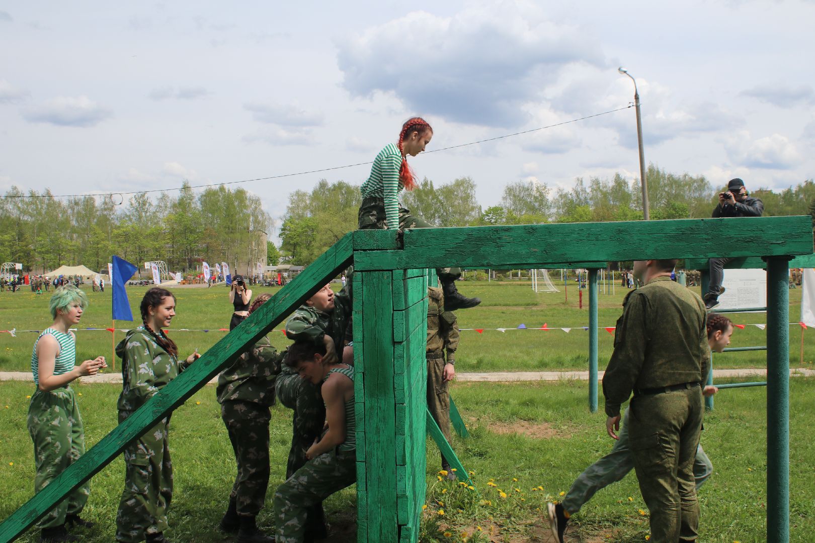 полигон, игра, тропа разведчика, автомат, препятствия, юнармия,