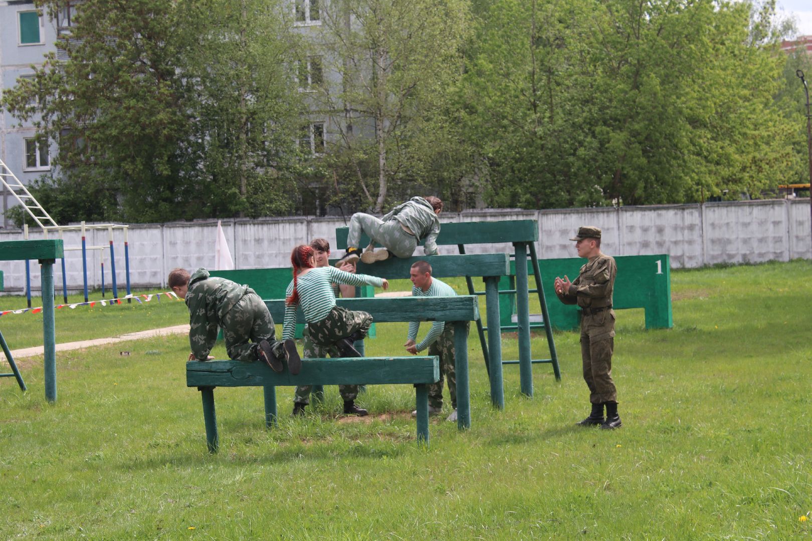 полигон, игра, тропа разведчика, автомат, препятствия, юнармия,