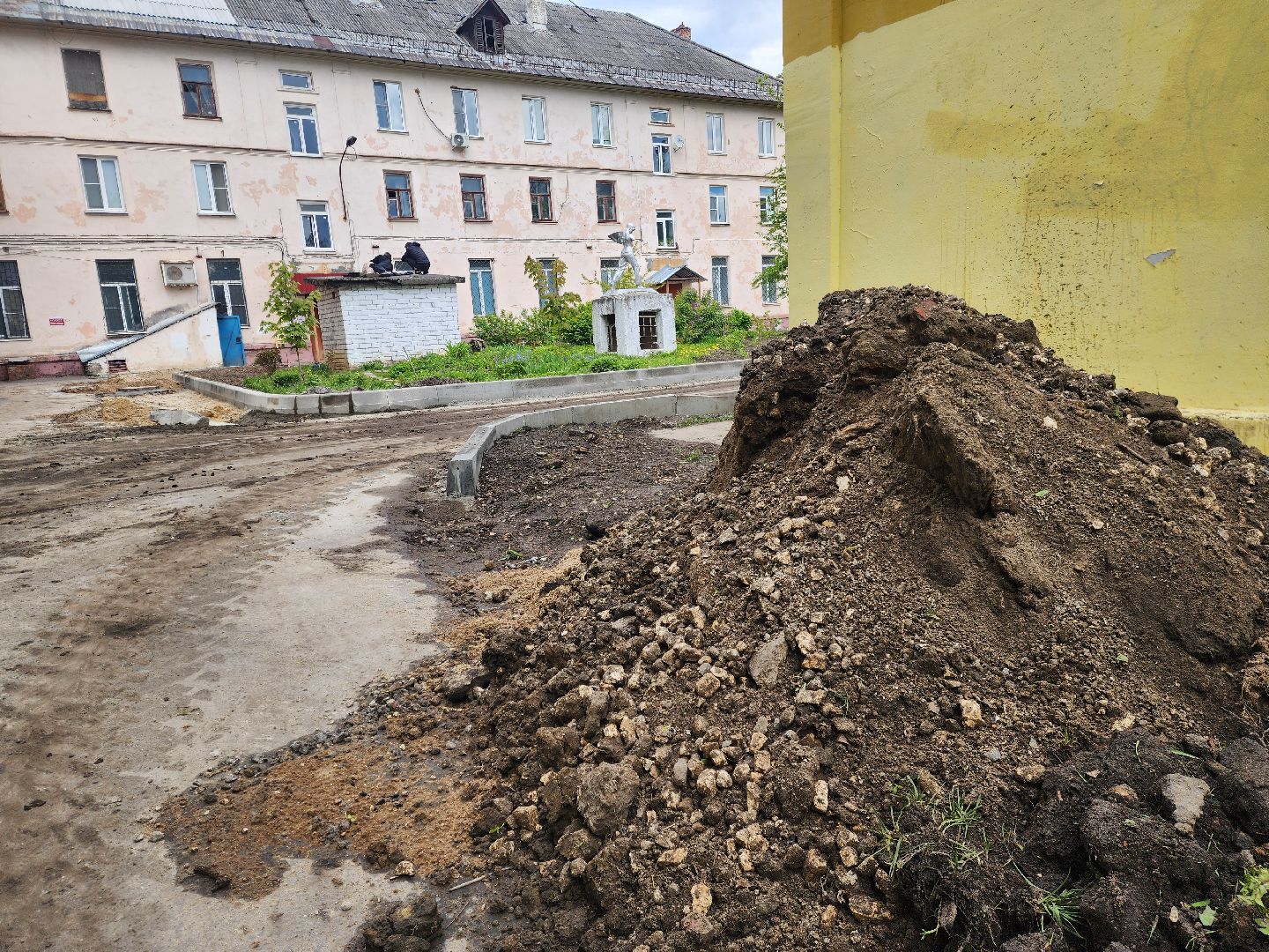 электросталь, жители, общество, благоуйстройство, ремонт, двор,