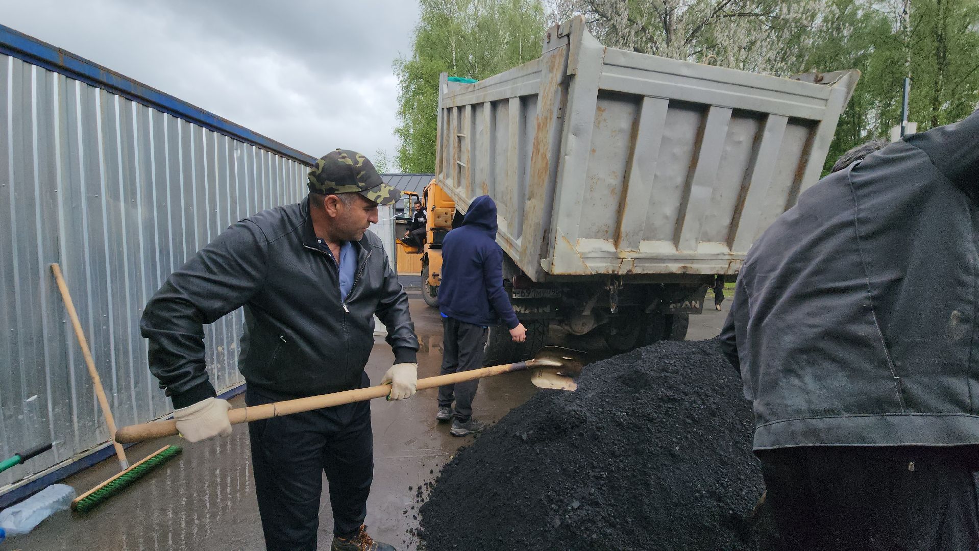 Асфальтирование , Асфальт , укладка асфальта, Парк, Лобня ,