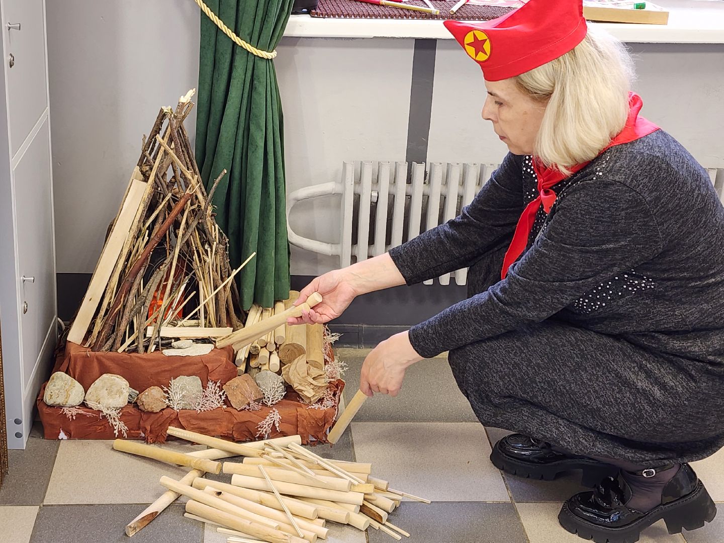 сергиев посад, музей частных коллекций, день пионерии, пионеры,