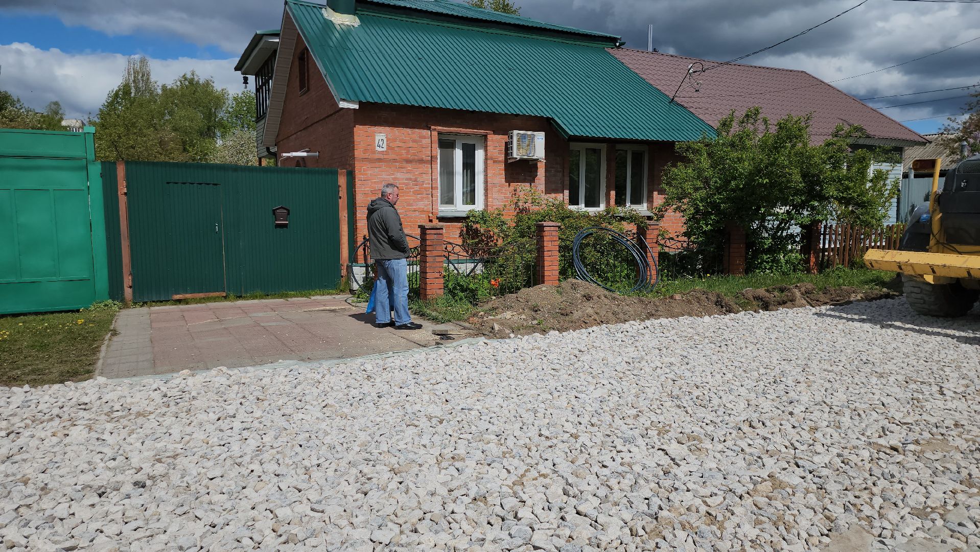 серпухов, подмосковье, устройство дороги,