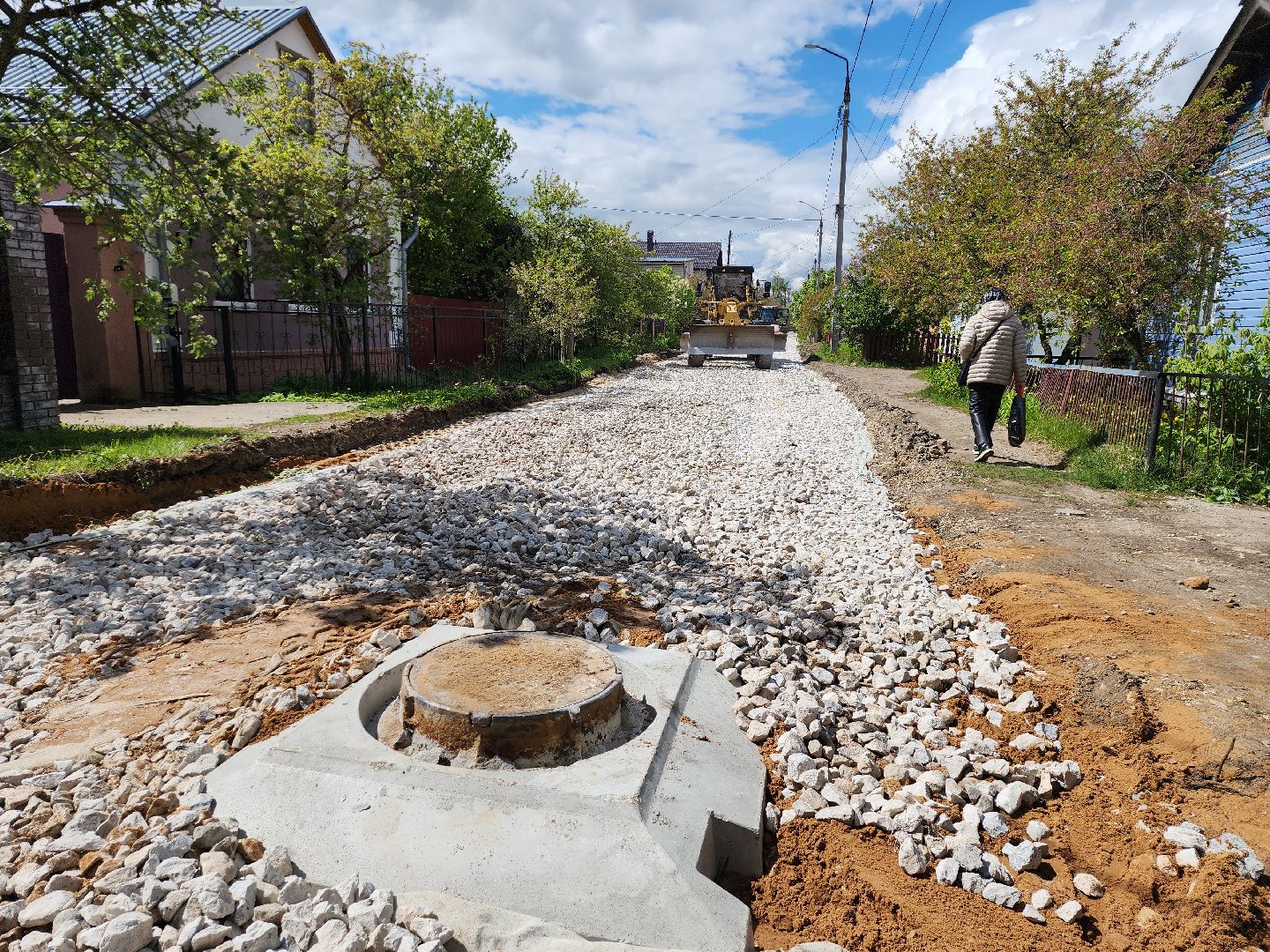 серпухов, подмосковье, устройство дороги,