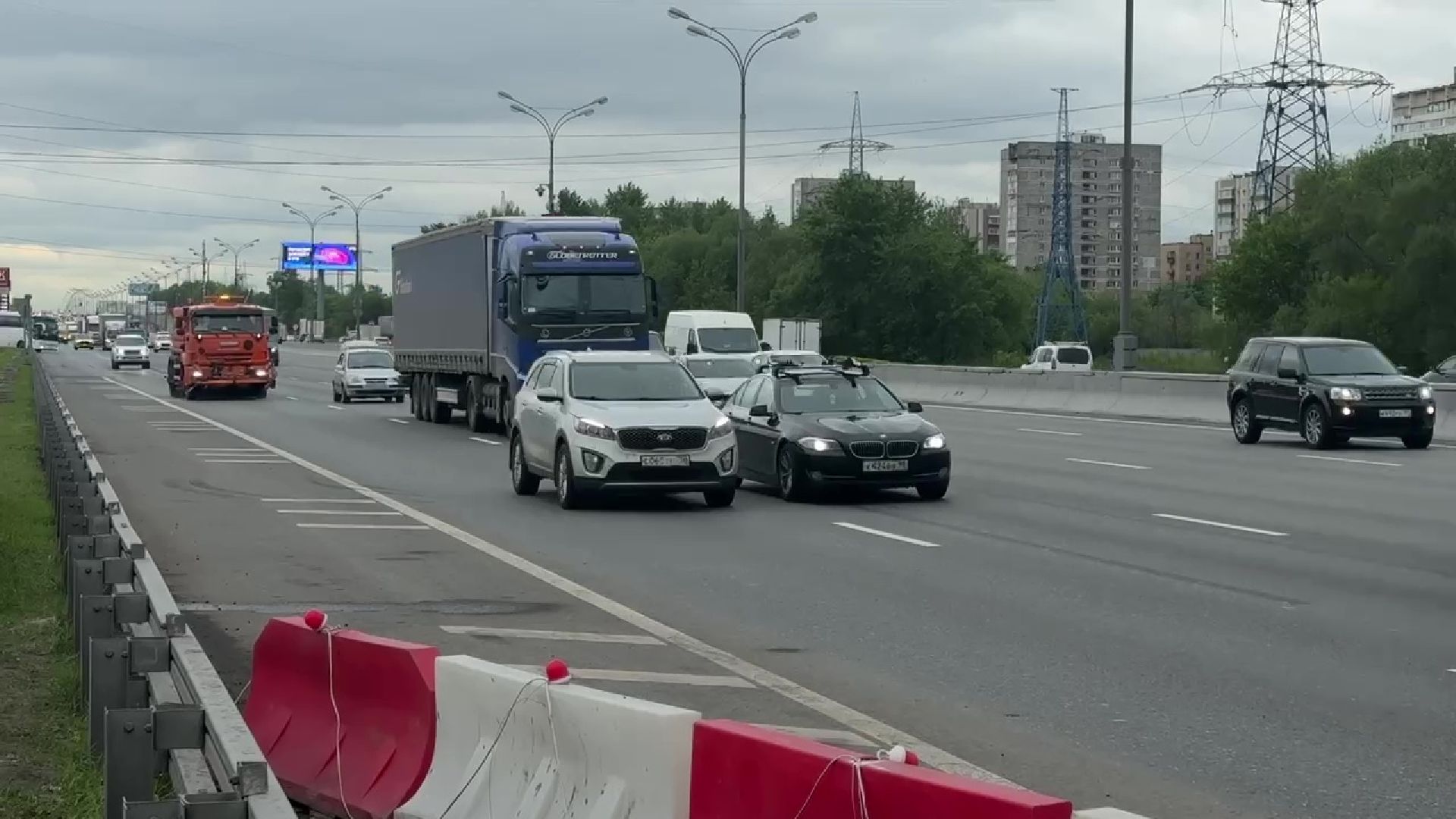 реутов, мкад, реконструкция, расширение дороги, пробки, круговое движение,