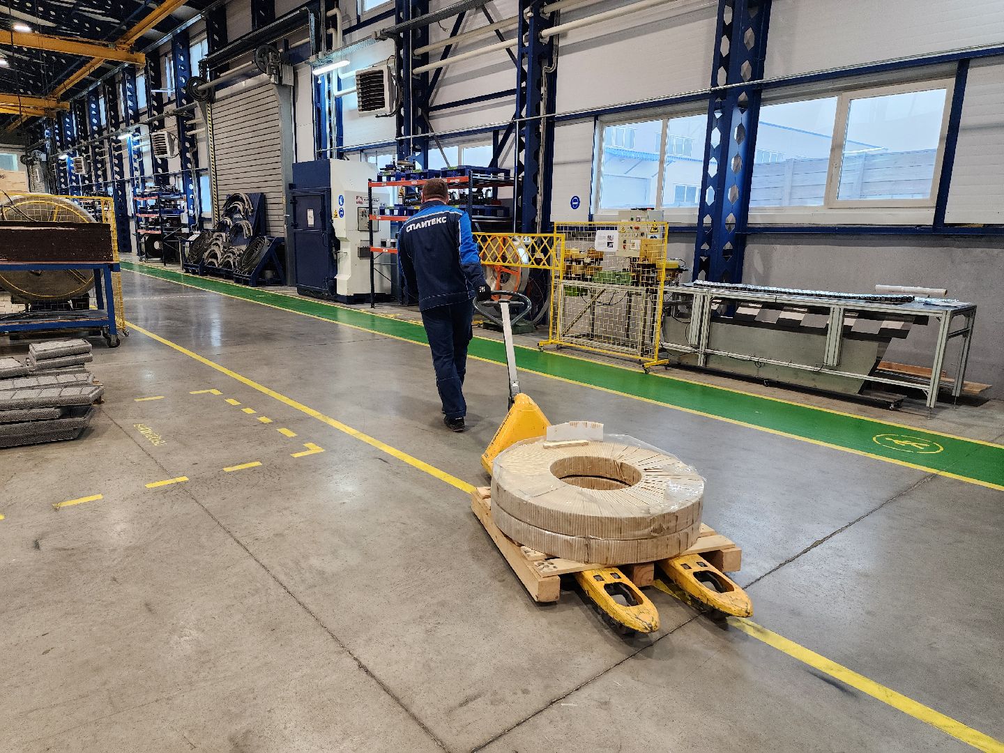 серпухов, экономика, запуск новой линии на заводе, сплитекс, северное шоссе,