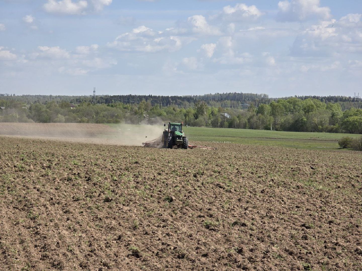 можайск, можайский муниципальный округ, подмосковье, сельское хозяйство, весенне-полевые работы, совхоз можайский,