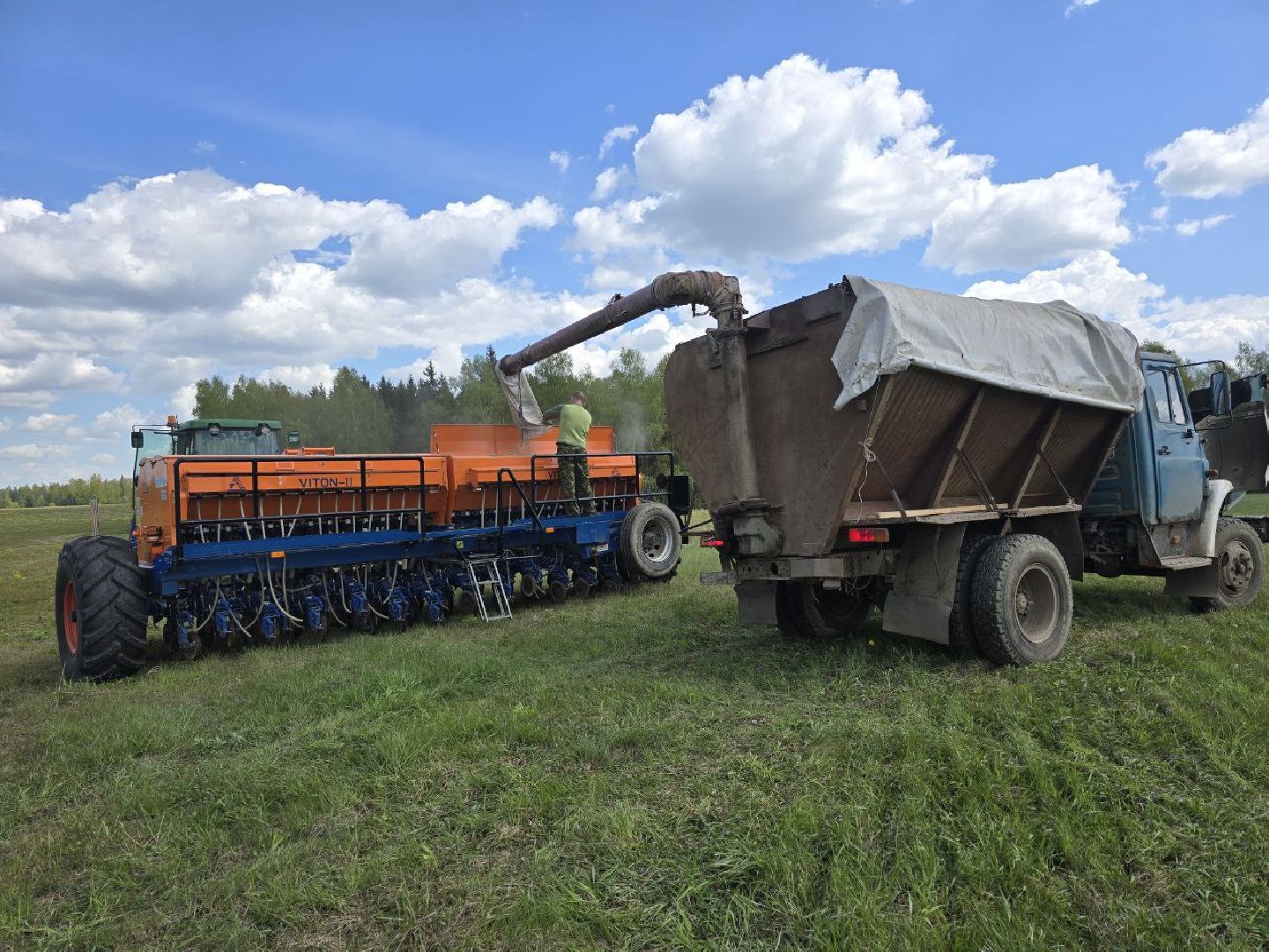 можайск, можайский муниципальный округ, подмосковье, сельское хозяйство, весенне-полевые работы, совхоз можайский,