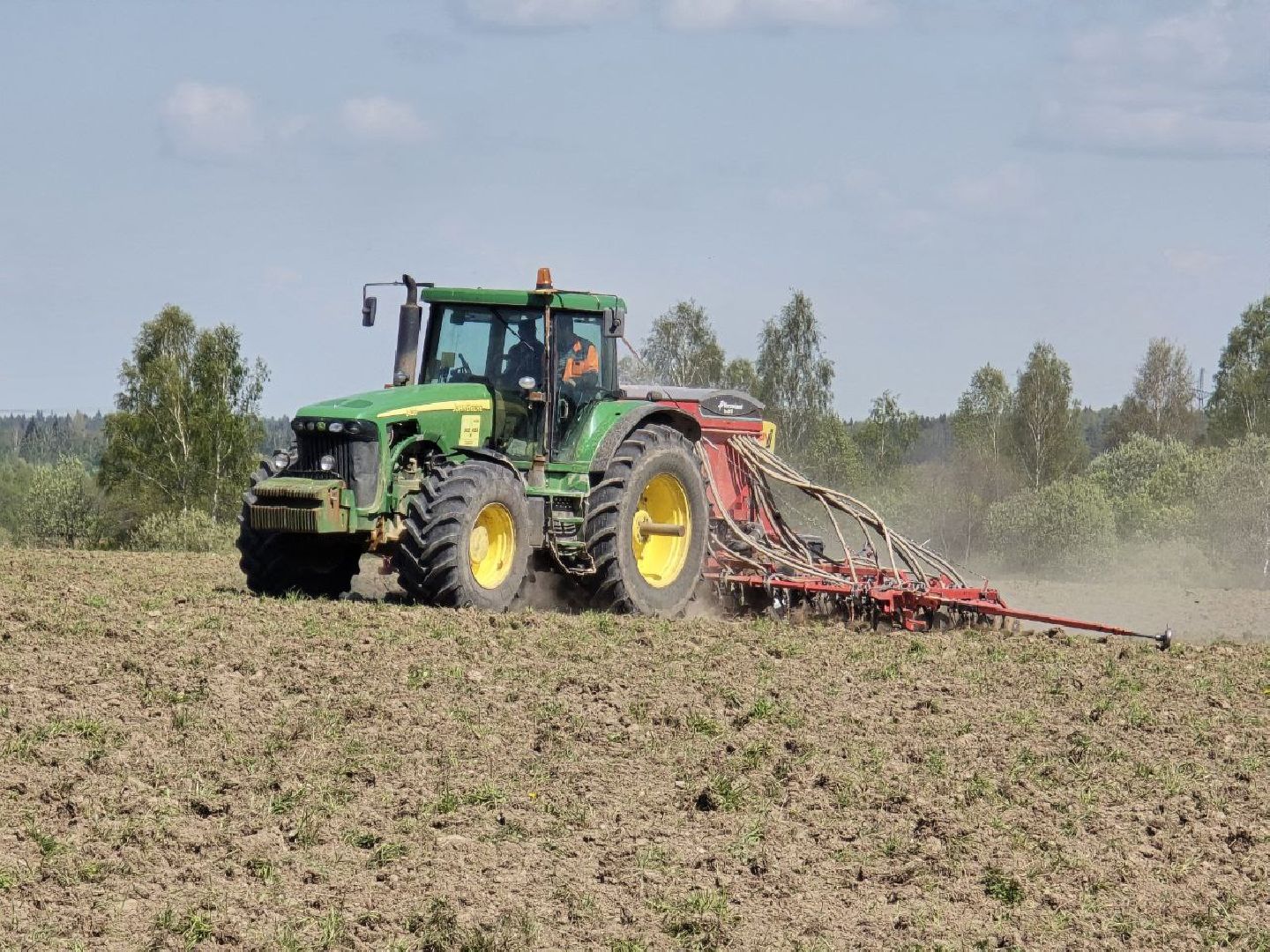 можайск, можайский муниципальный округ, подмосковье, сельское хозяйство, весенне-полевые работы, совхоз можайский,