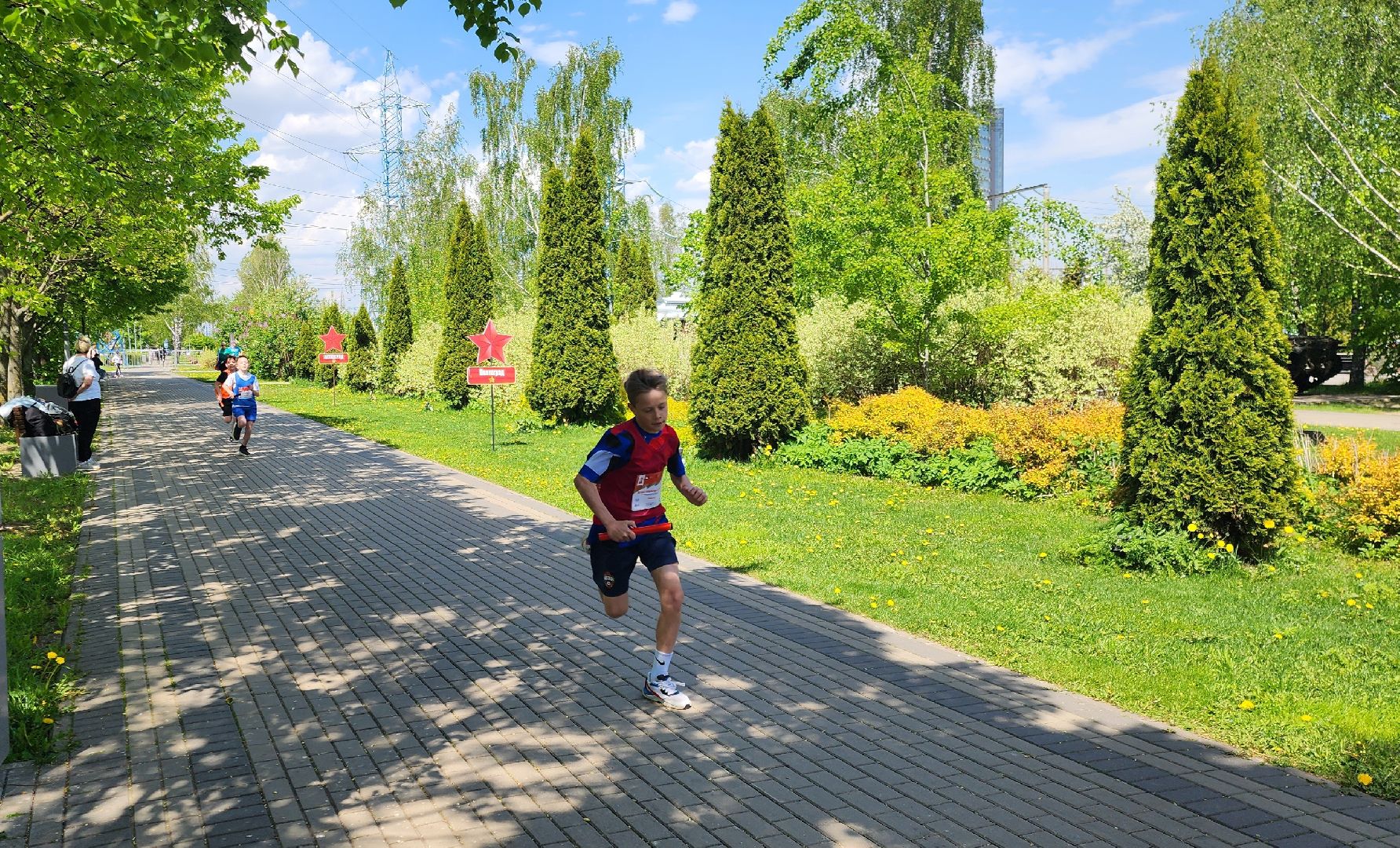 химки,спорт, великая отечественная война, эстафета,