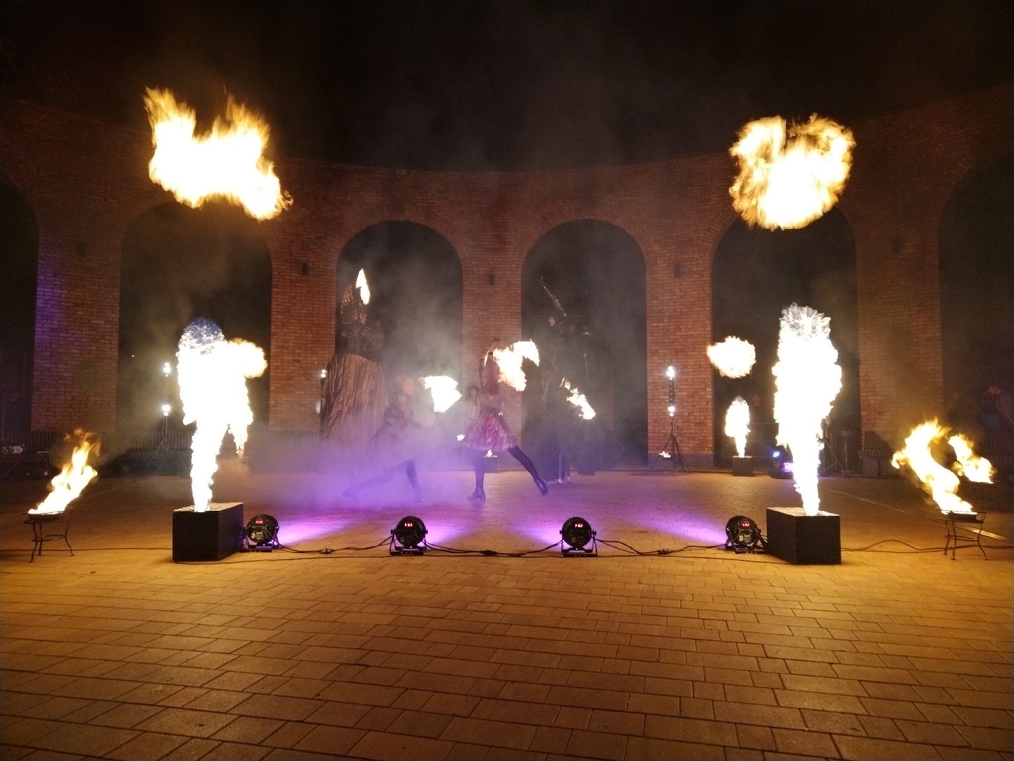 Саламандра, Мытищи, театр огненных легенд, огненное шоу, акведук, Парк Мира