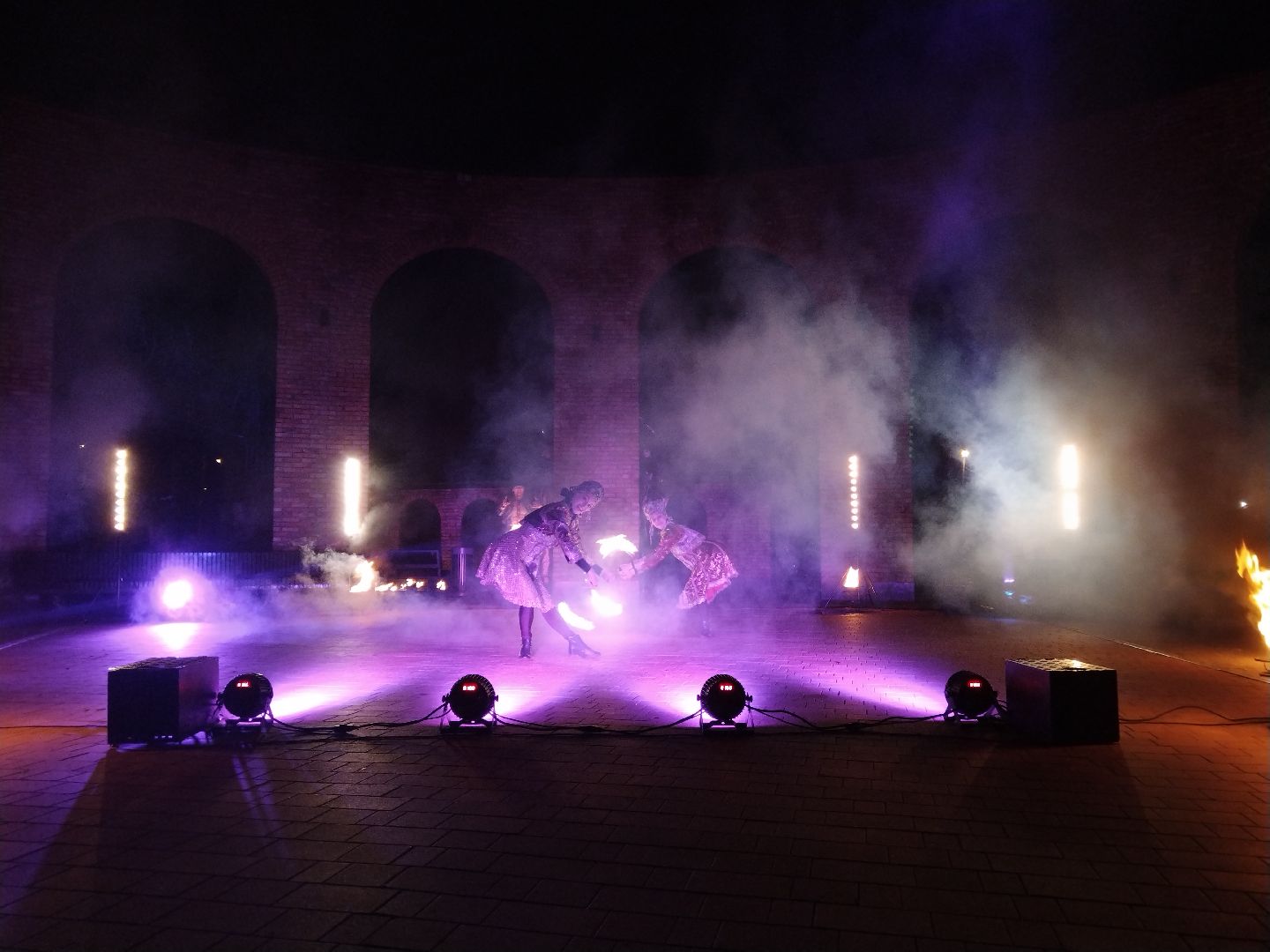 Саламандра, Мытищи, театр огненных легенд, огненное шоу, акведук, Парк Мира