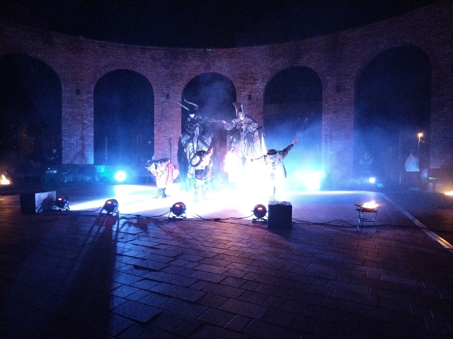 Саламандра, Мытищи, театр огненных легенд, огненное шоу, акведук, Парк Мира