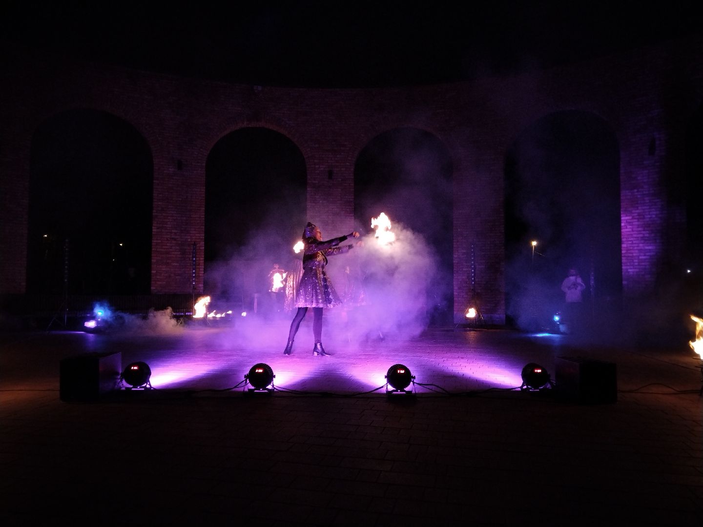 Саламандра, Мытищи, театр огненных легенд, огненное шоу, акведук, Парк Мира