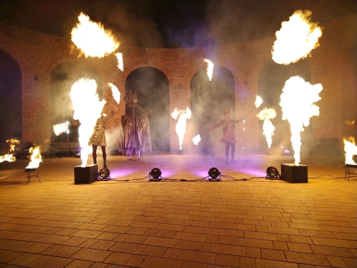 Саламандра, Мытищи, театр огненных легенд, огненное шоу, акведук, Парк Мира