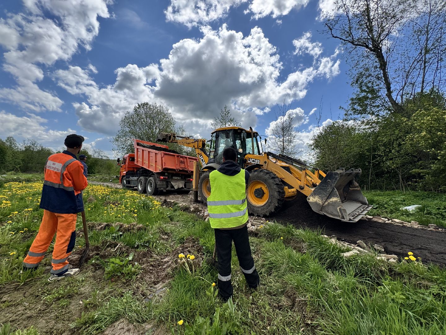 шаховская, асфальтная крошка, коммунальная служба,ремонт дорог,