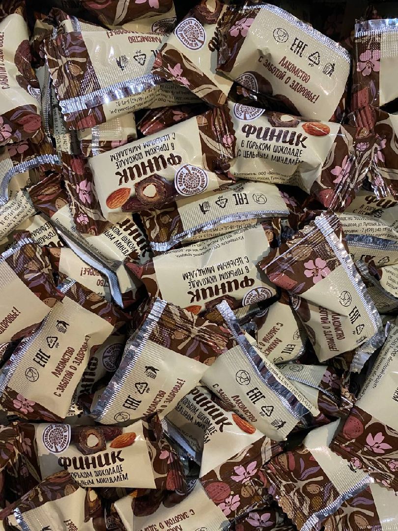 чехов, улица литейная, компания орбита, кондитерское производство, продукты здорового питания, орехи и сухофрукты, новая линейка продукции, финики с миндалем в глазури, вкус карамели, белый молочный темный шоколад,