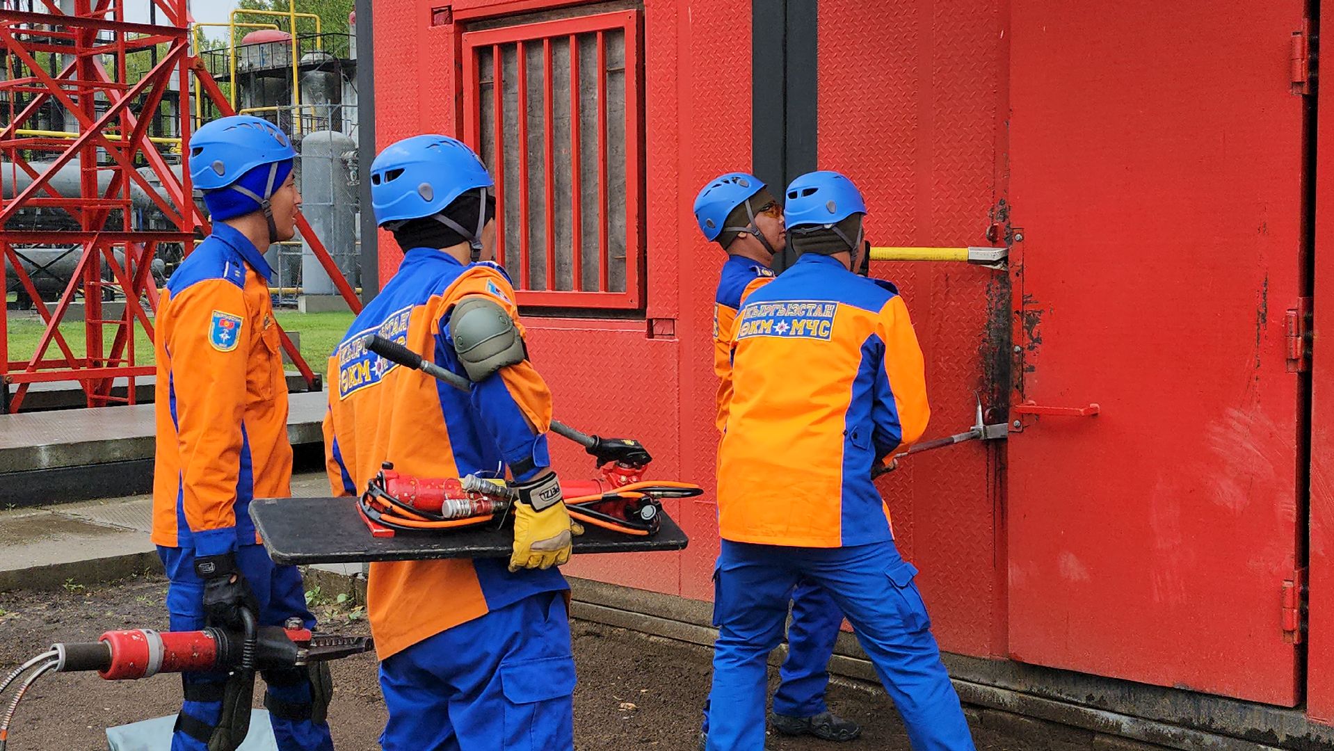 учения спасателей, корпус сил и средств стран снг,   МЧС, ногинск, богородский городской округ,