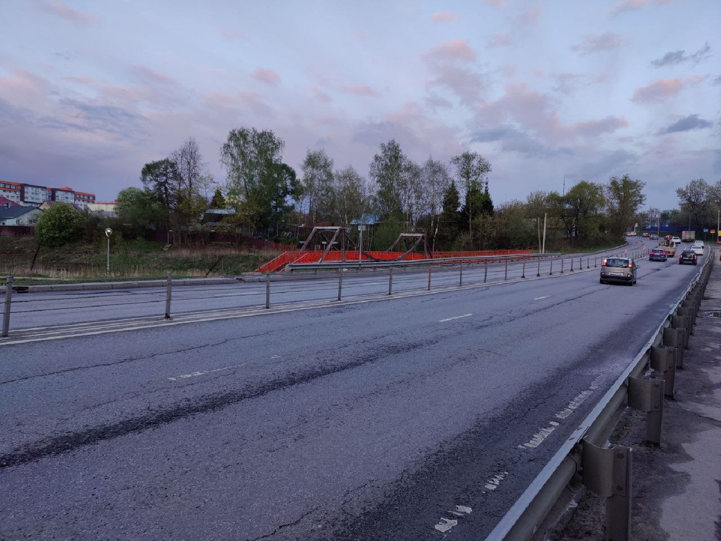 благоустройство, мост, Нахабино