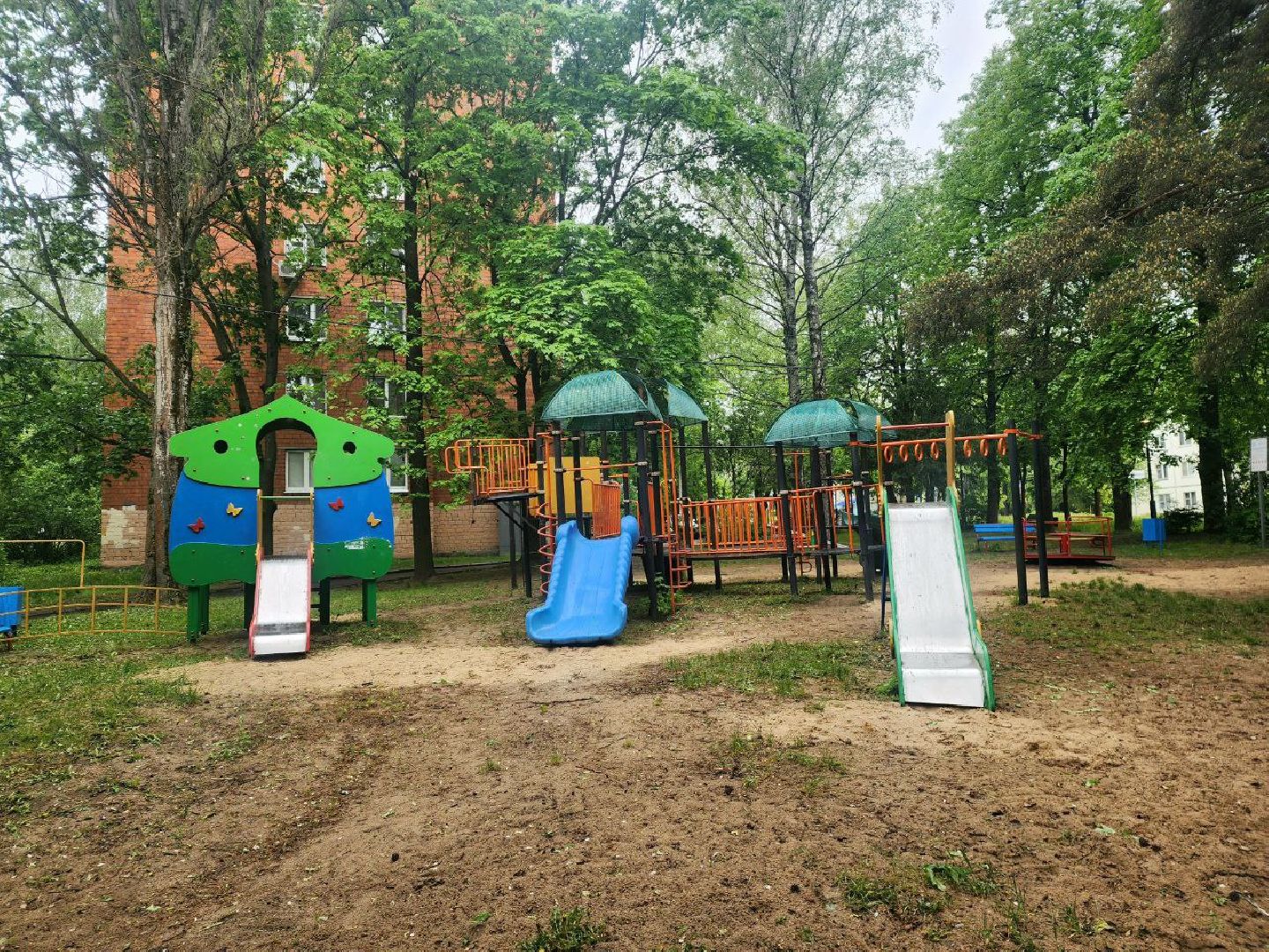 пущино, серпухов, благоустройство, комплексное благоустройство двора,