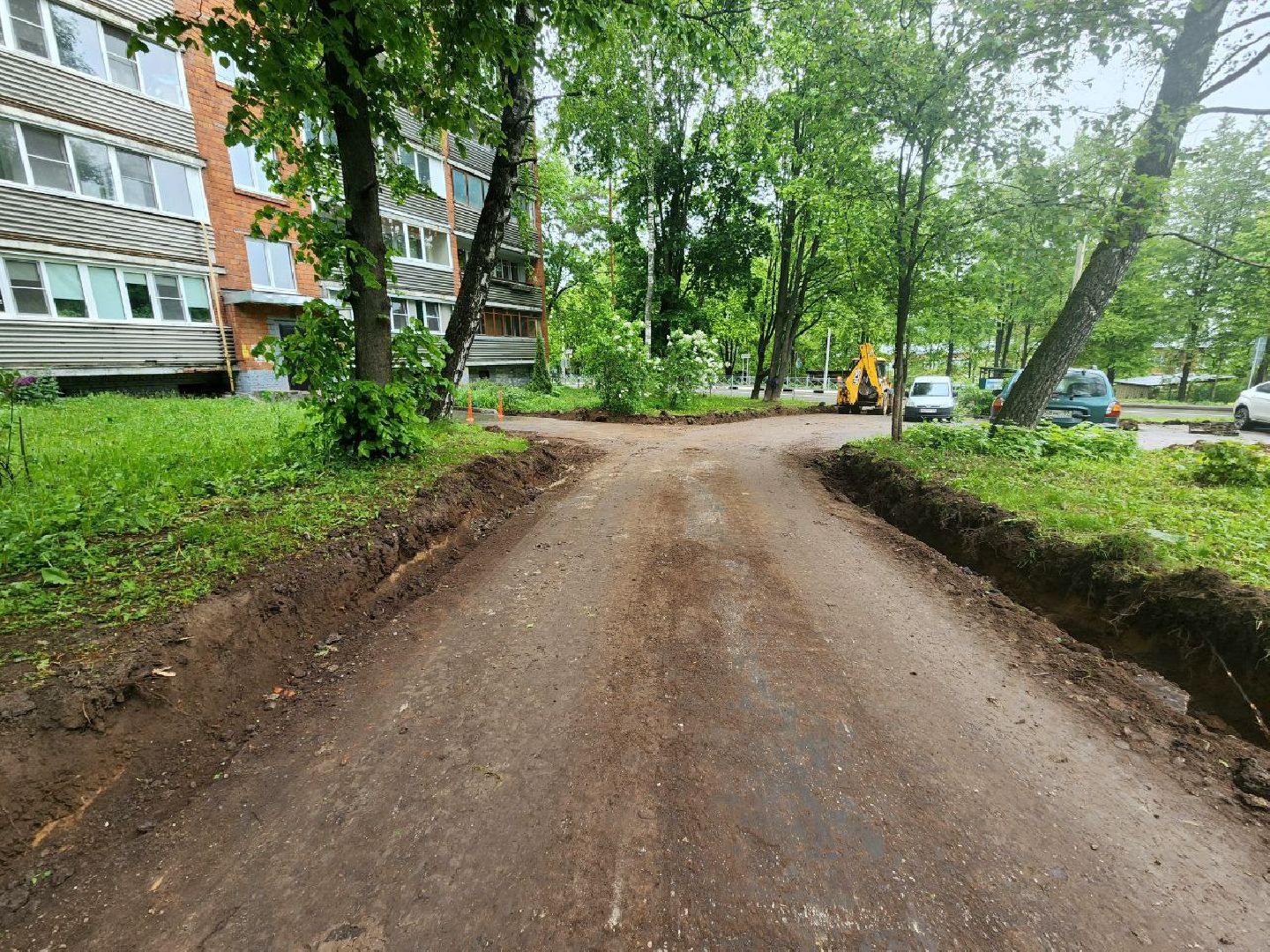 пущино, серпухов, благоустройство, комплексное благоустройство двора,