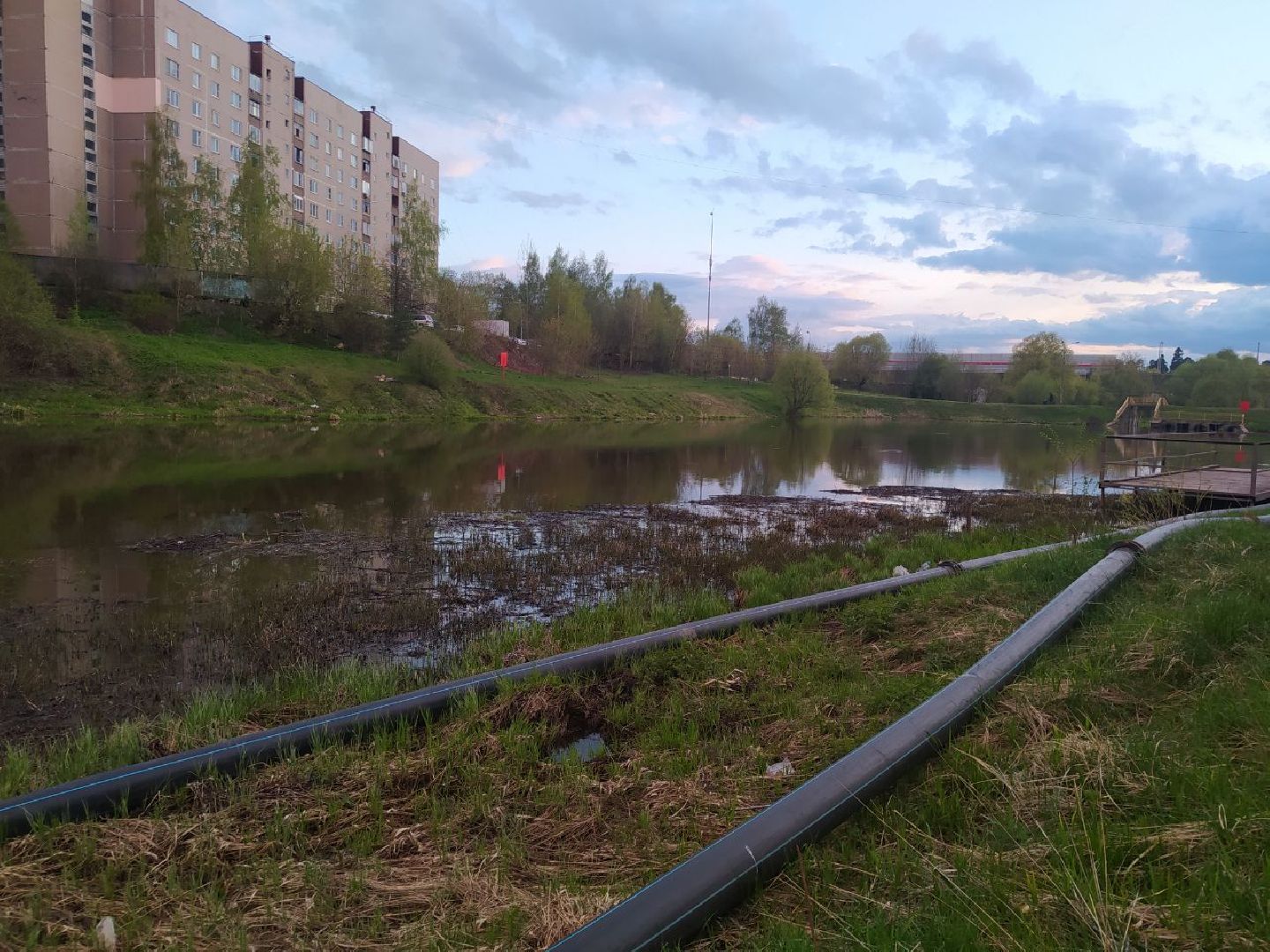 Нахабинка, река, благоустройство