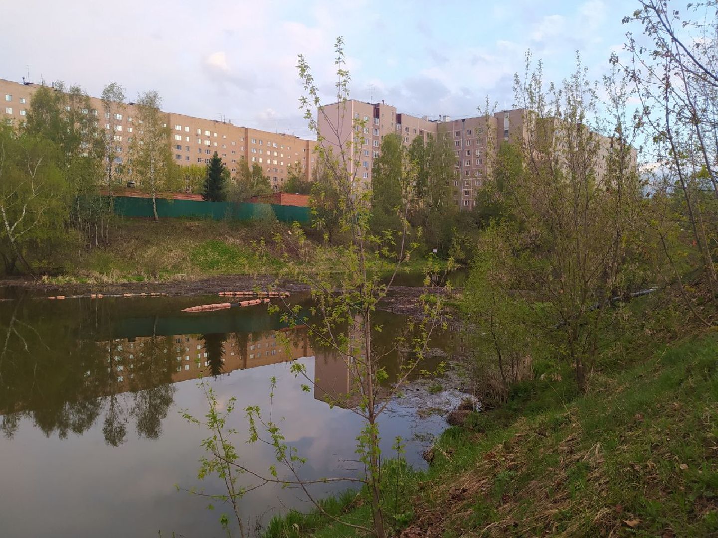 Нахабинка, река, благоустройство