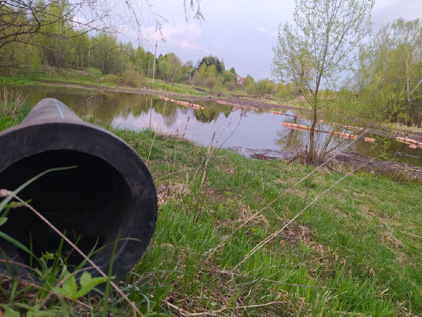 Нахабинка, река, благоустройство