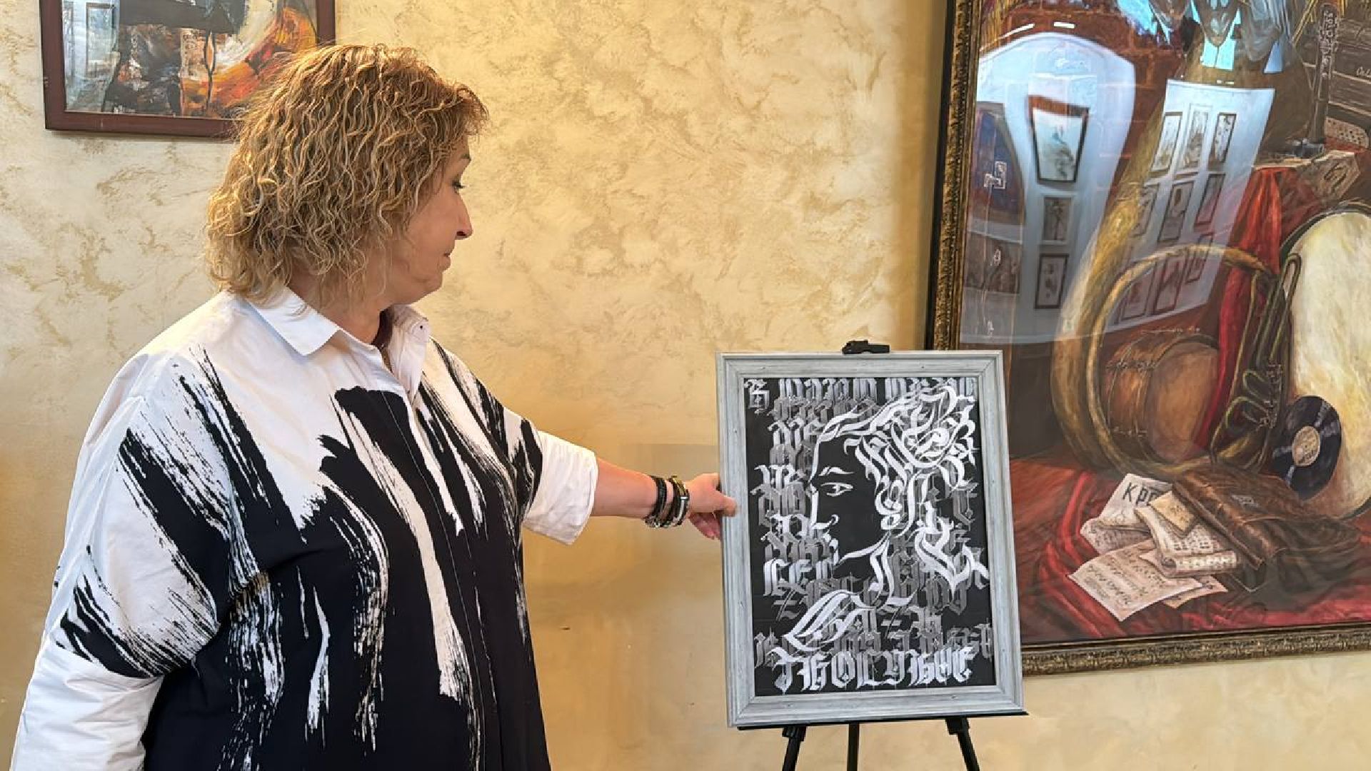 художница, выставка, картины, дк саввино,