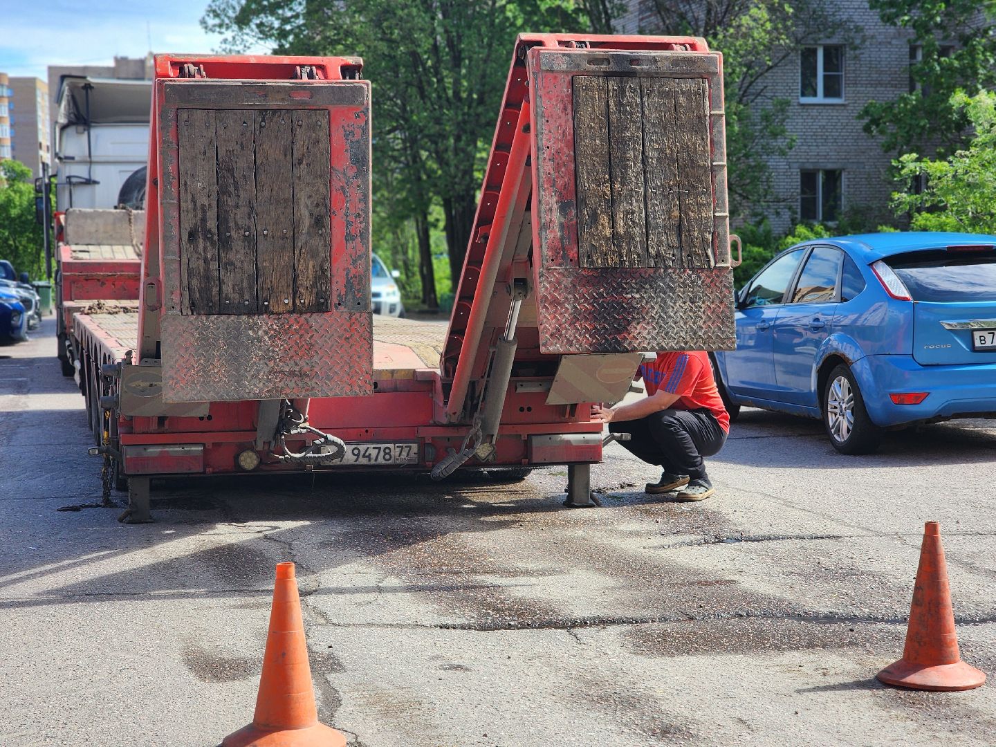 дубна, ремонт дорог, дорожные работы,