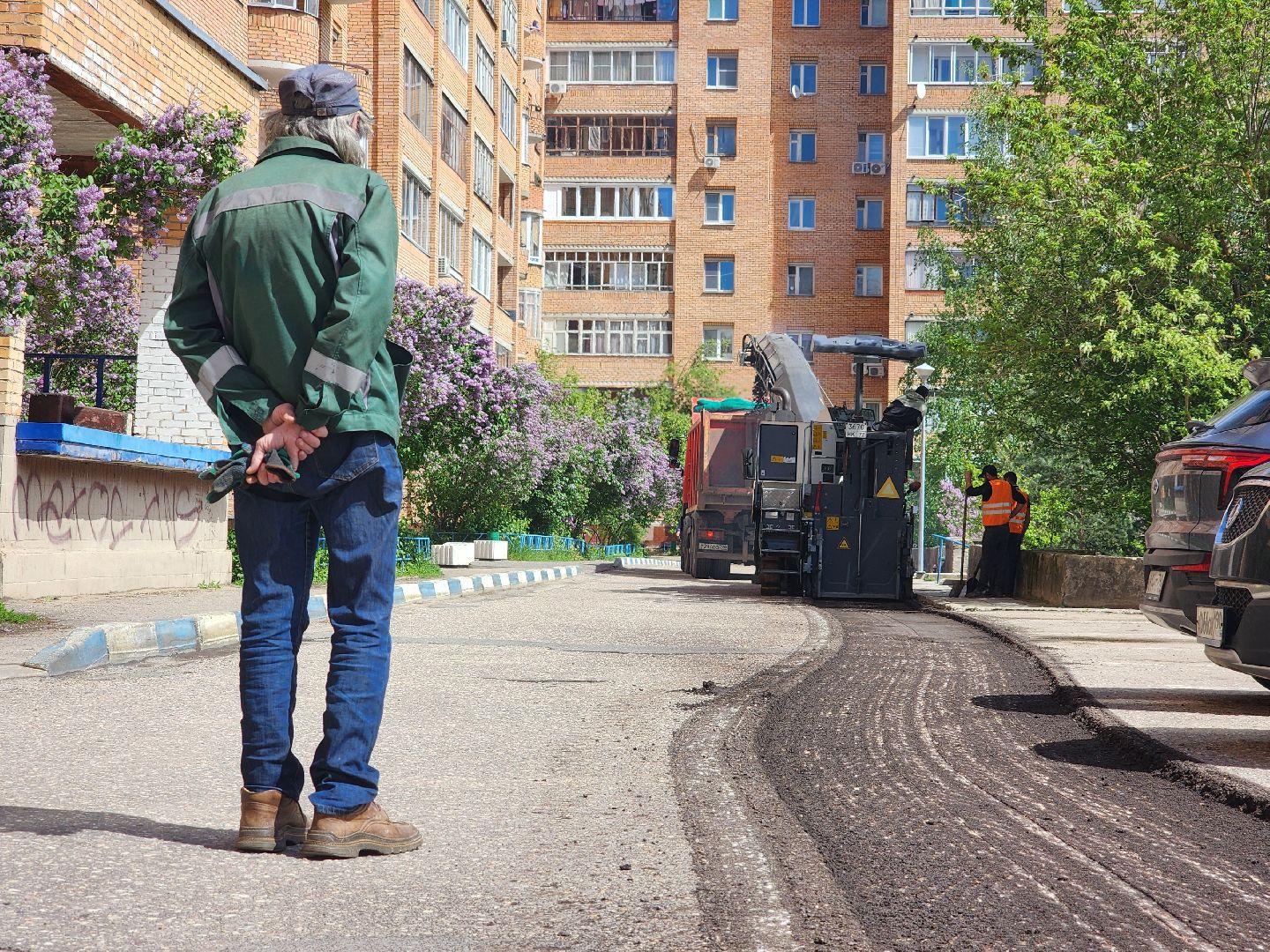 дубна, ремонт дорог, дорожные работы,