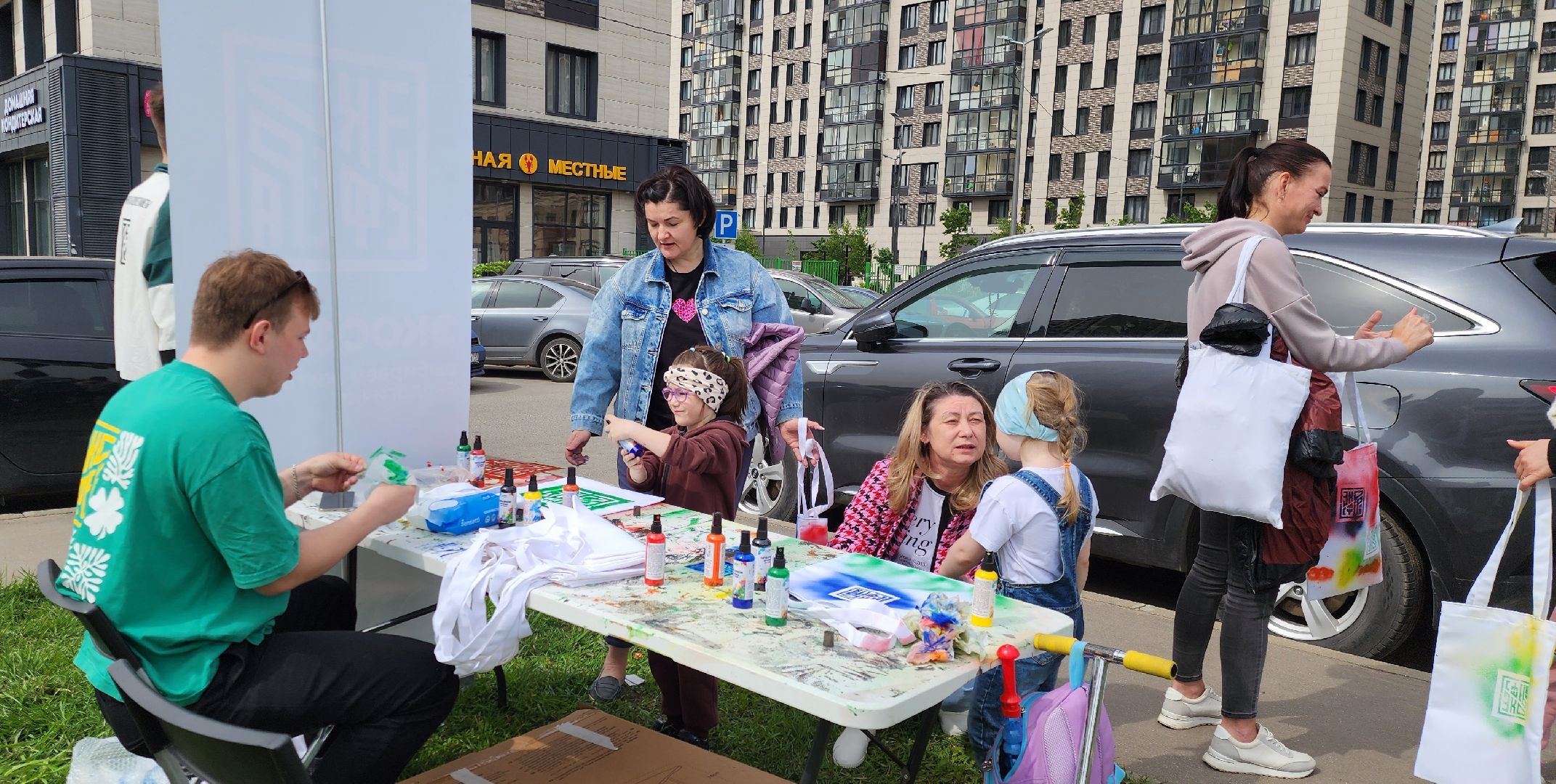 химки, благоустройство , высадка деревьев, сад памяти,