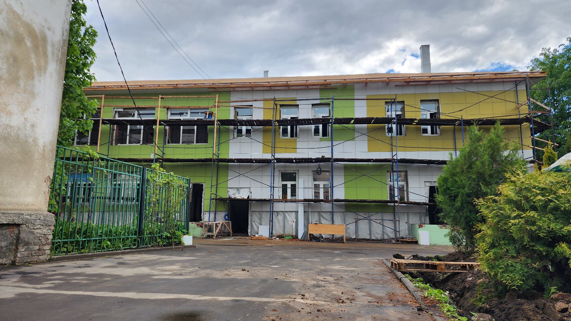 детский сад,  капремонт, домодедово, полянка, подмосковье,