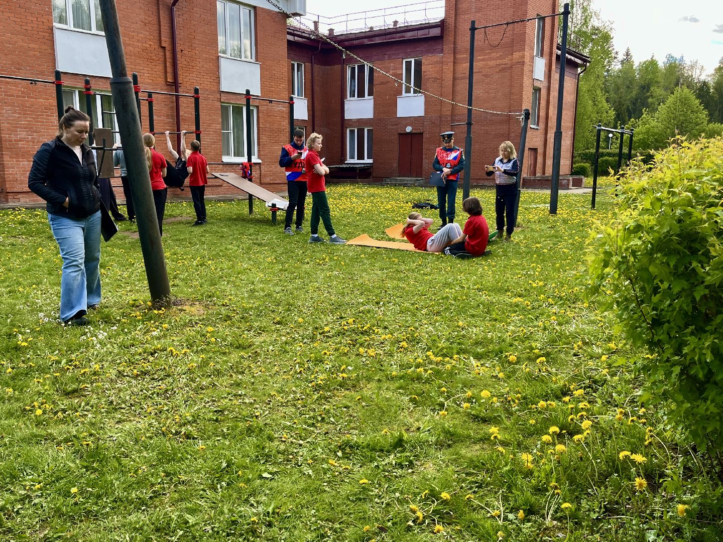 наро-фоминский городской округ, ДОЛ Литвиново, Школа безопасности , Движение первых московской области, главное управление МЧС России по Московской области ,
