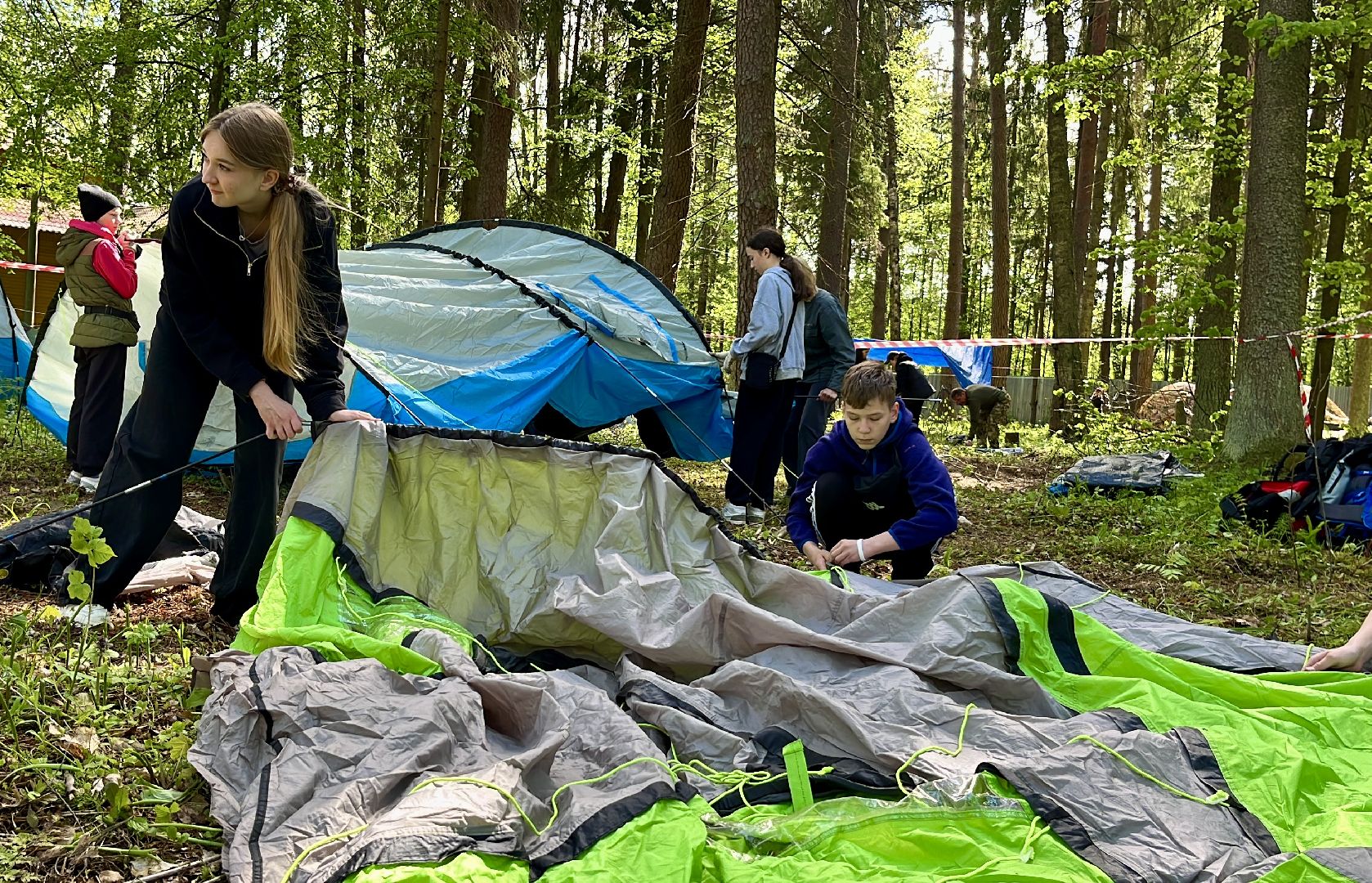 наро-фоминский городской округ, ДОЛ Литвиново, Школа безопасности , Движение первых московской области, главное управление МЧС России по Московской области ,