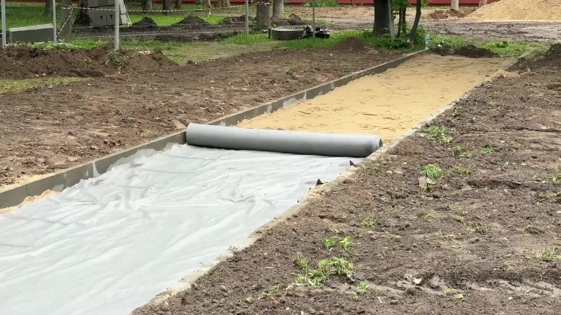 Реутов, благоустройство, комфортная городская среда, дорожки, асфальт, бордюры,