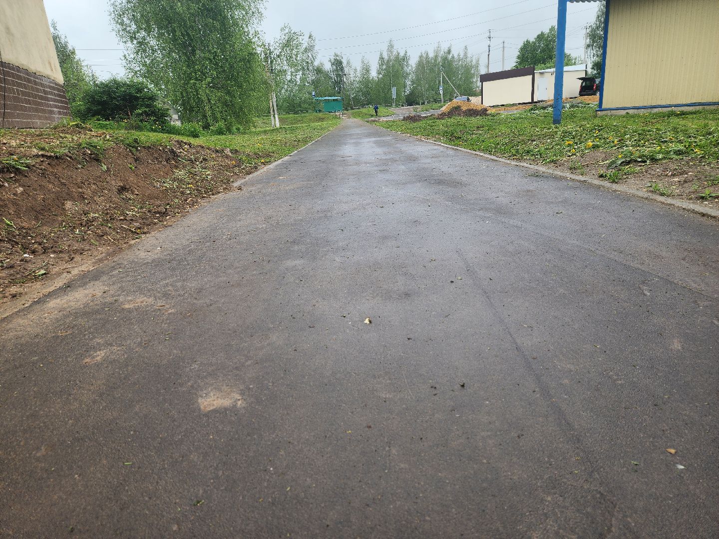 Зарайск, Мендюкино, Благоустройство двора,