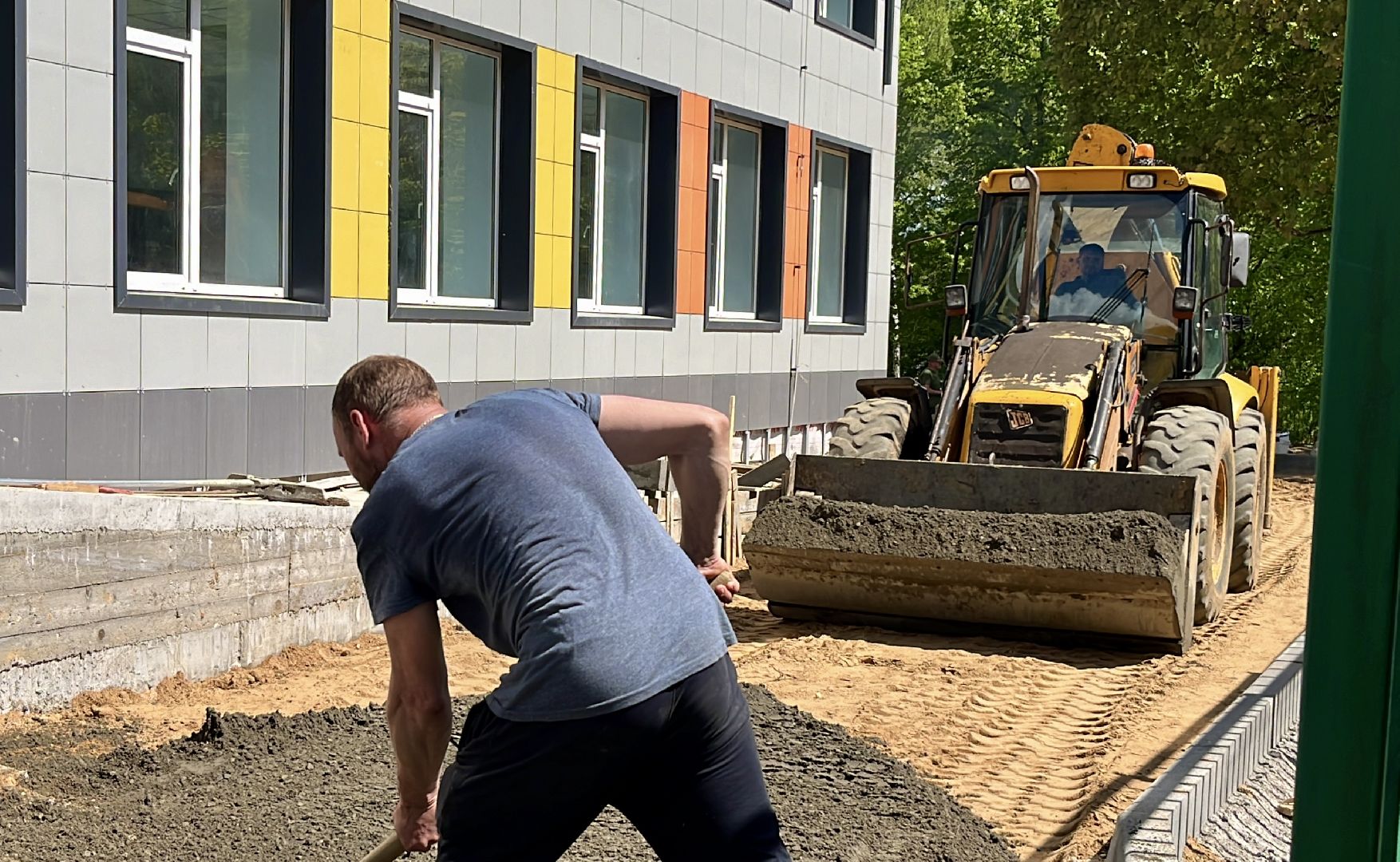 наро-фоминский городской округ, васильчиново, капитальный ремонт школы ,