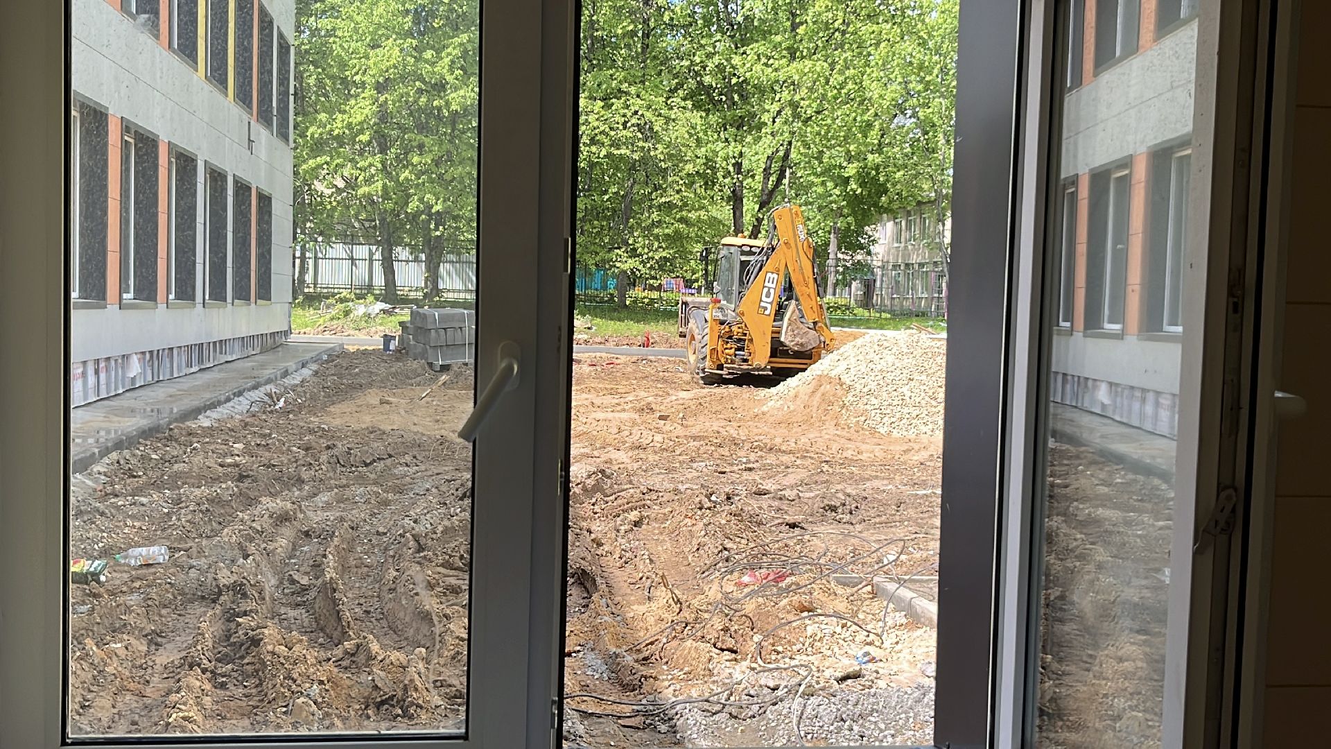 наро-фоминский городской округ, васильчиново, капитальный ремонт школы ,