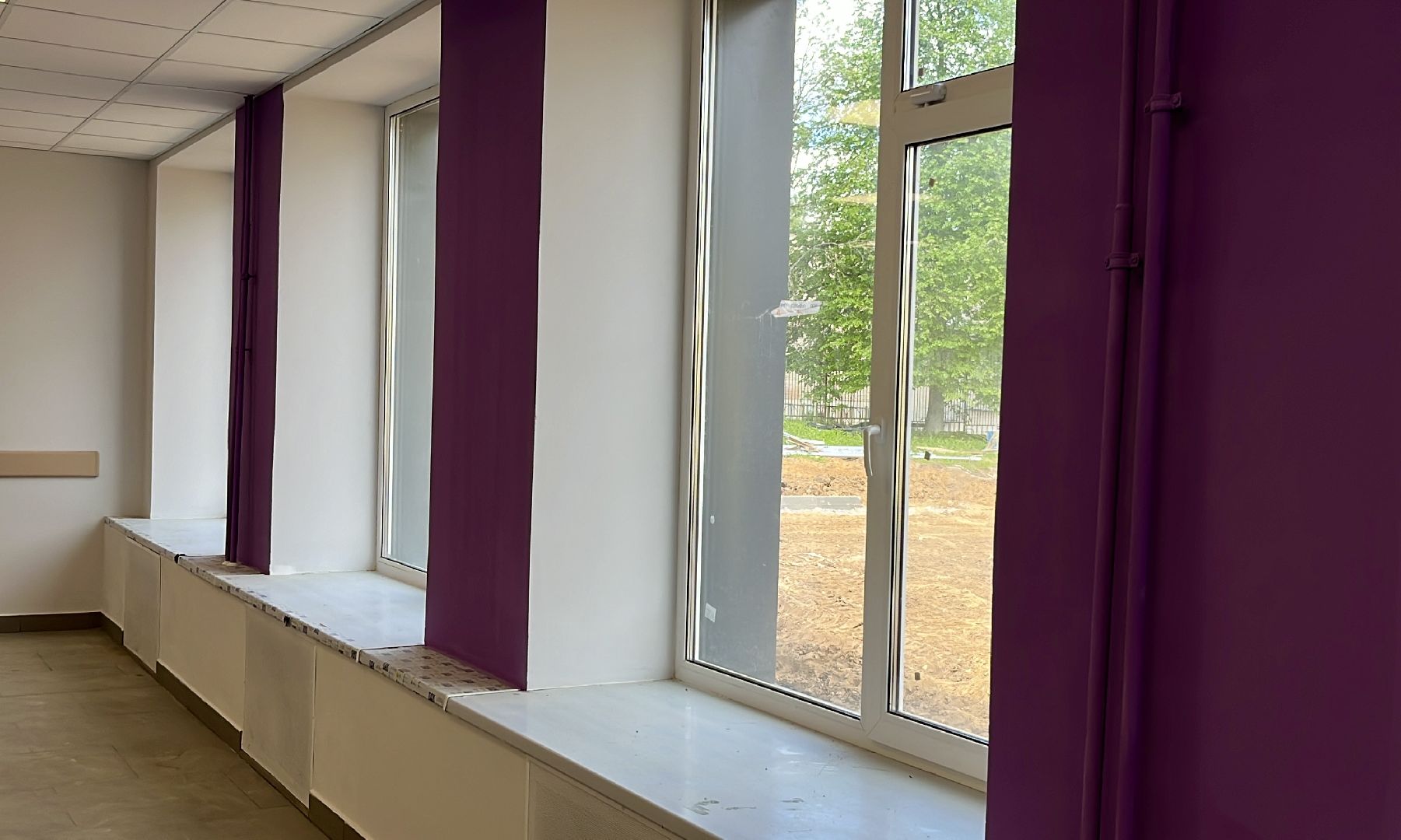 наро-фоминский городской округ, васильчиново, капитальный ремонт школы ,