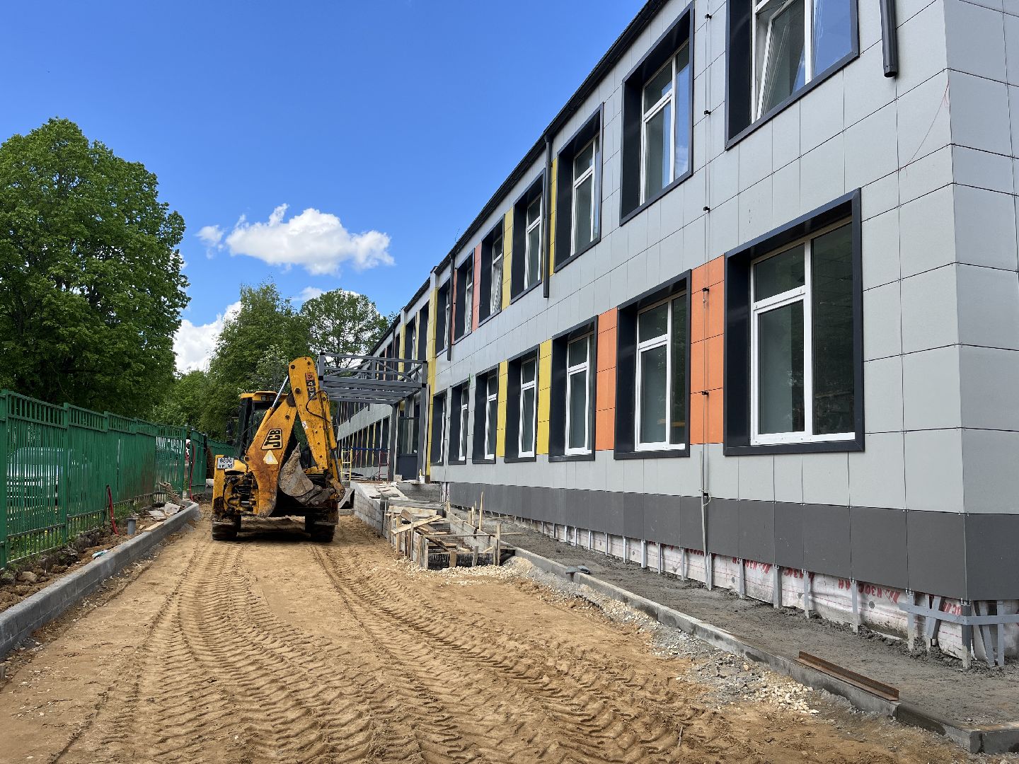 наро-фоминский городской округ, васильчиново, капитальный ремонт школы ,