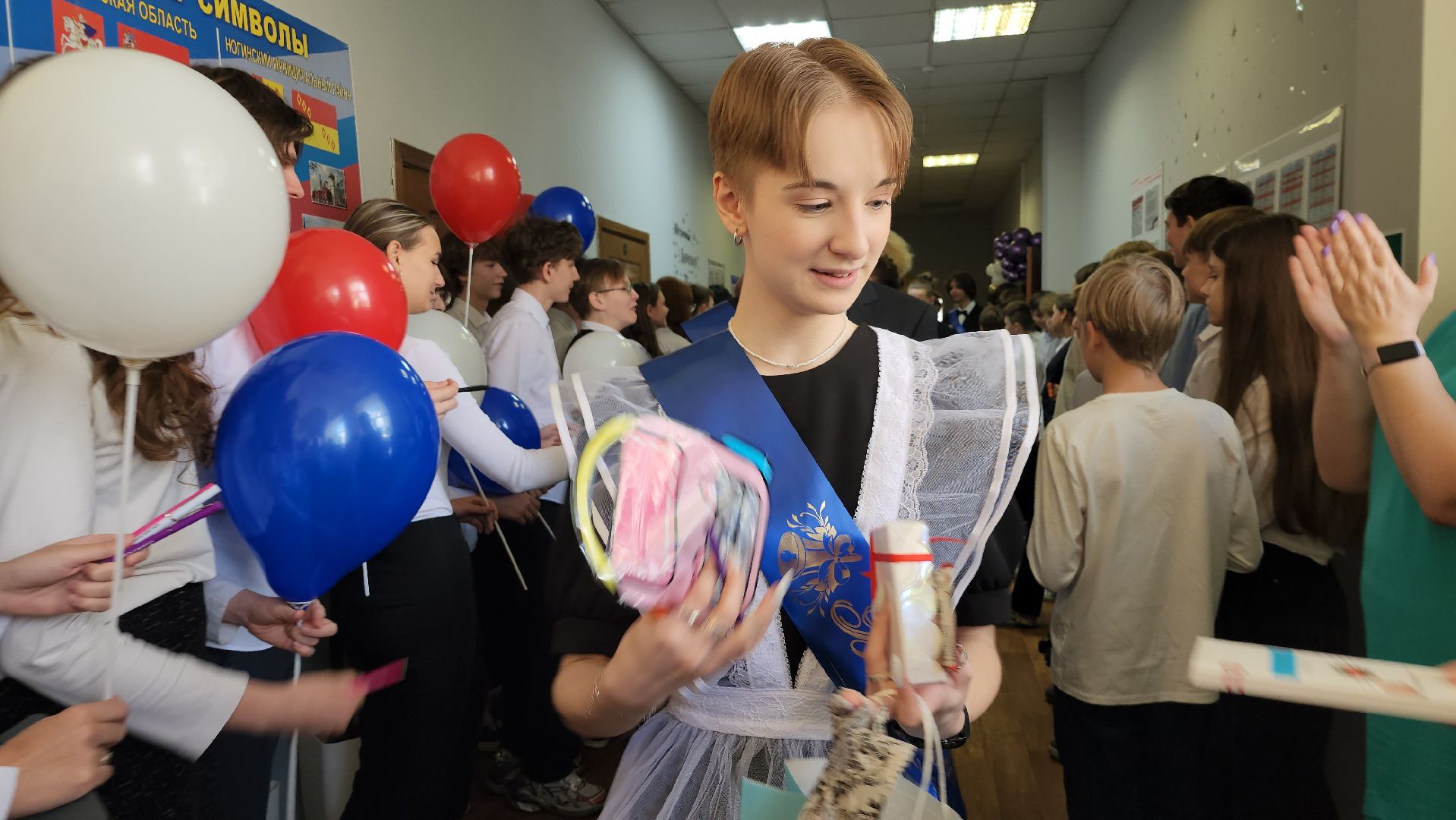 последний звонок, выпускники, гимназия, ногинск, богородский городской округ,