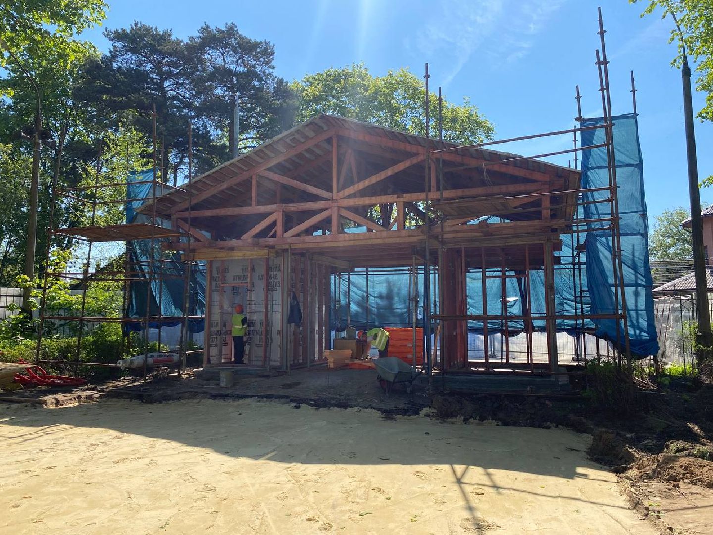 люберцы, летний парк в малаховке, досуг, благоустройство,