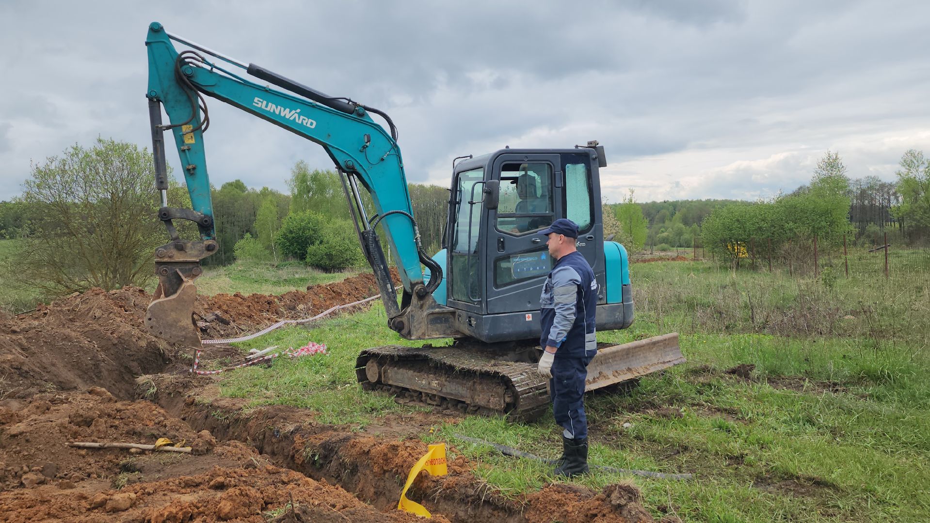 серпухов, газификация деревни, деревня калугино,