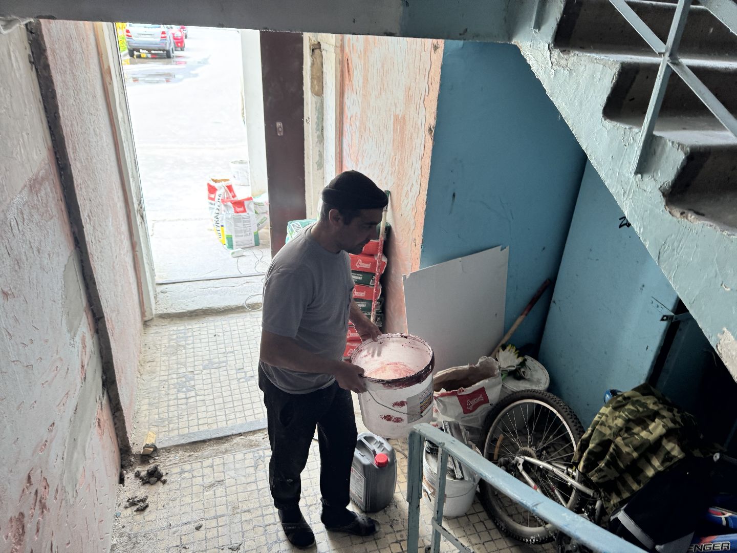 шаховская, ремонт подъездов, ремонт подъезда,